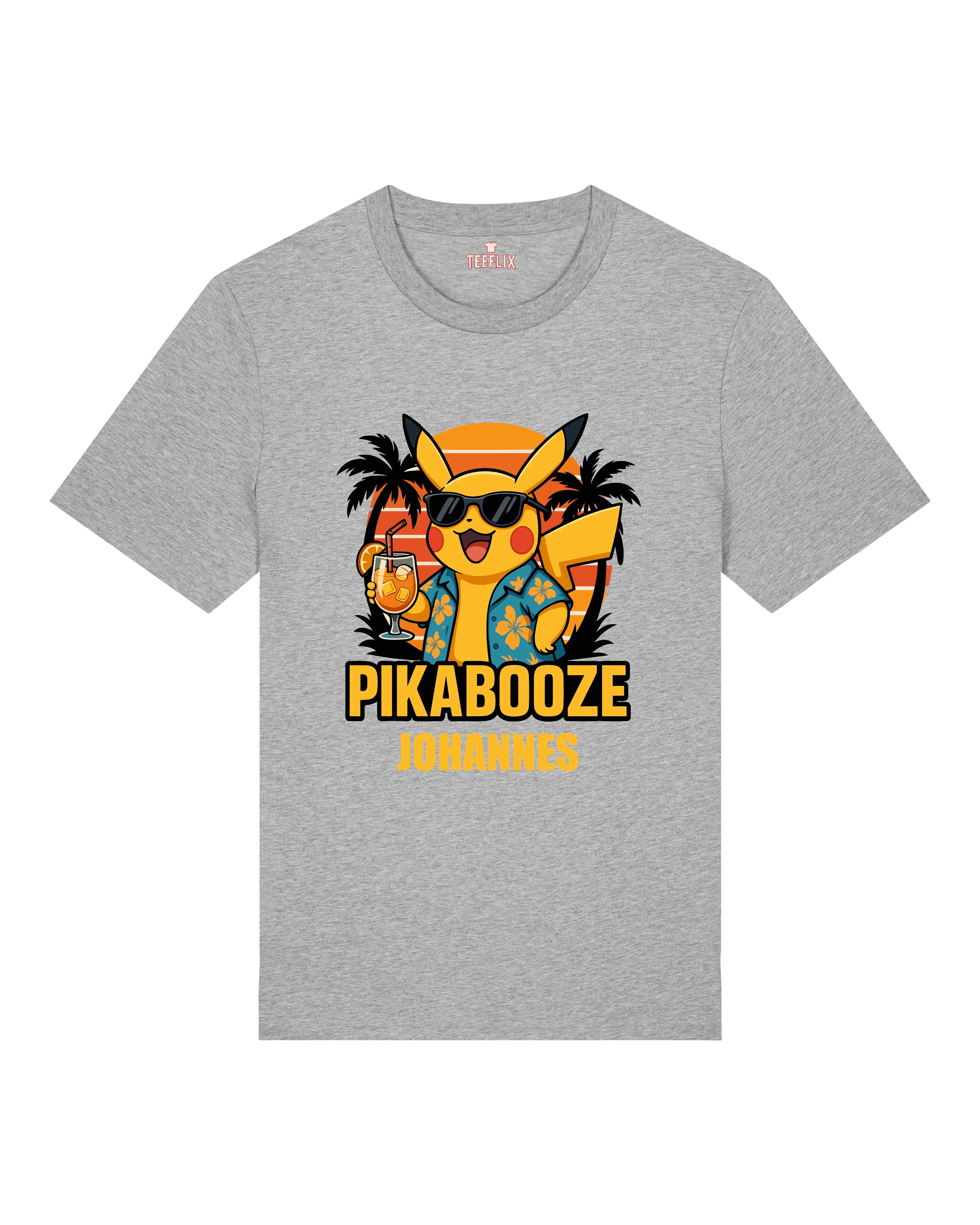 Lustiges JGA Shirt Pikabooze personalisierbar | teelavo