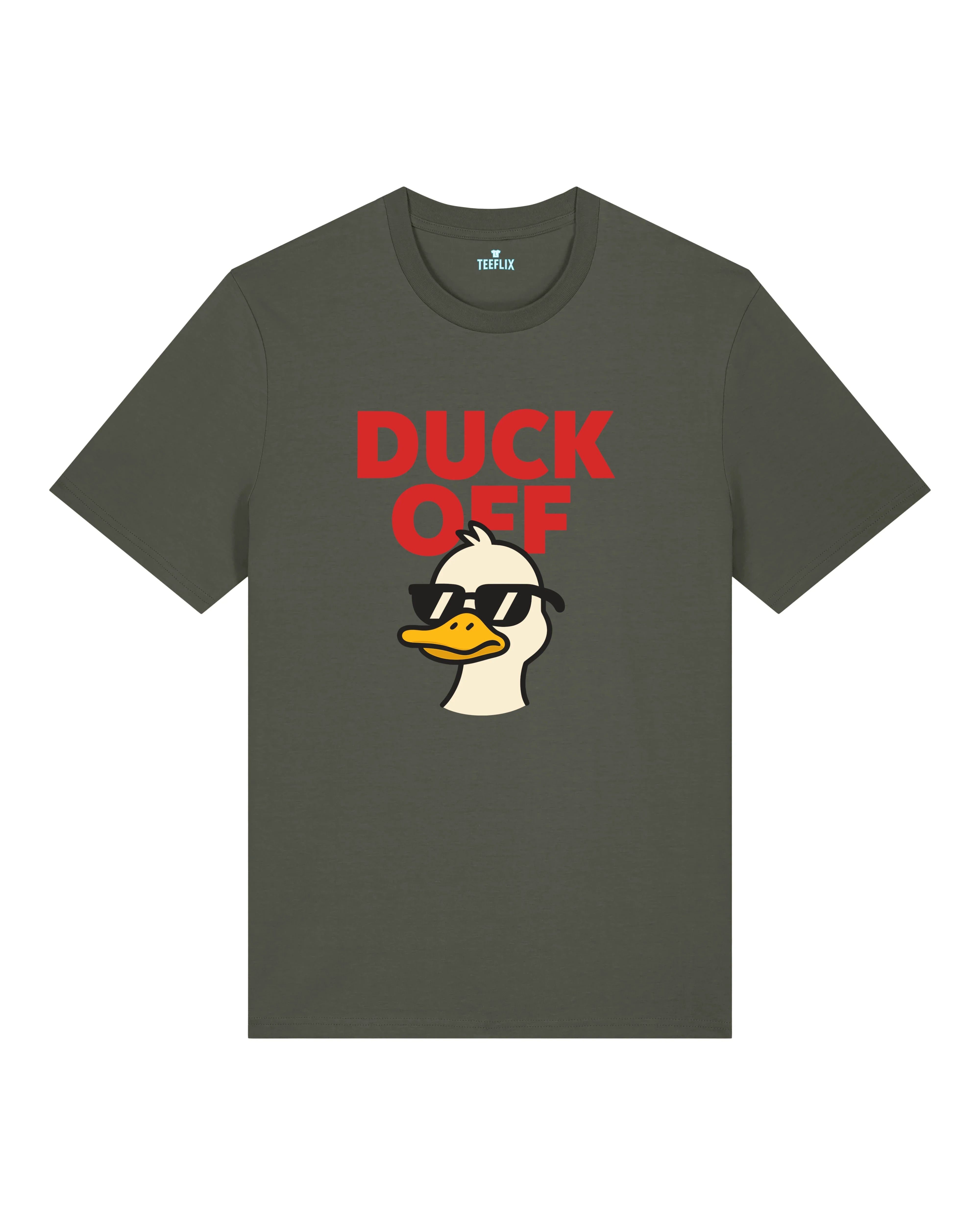 Lustiges Shirt Duck Off Ente mit Sonnenbrille | teelavo