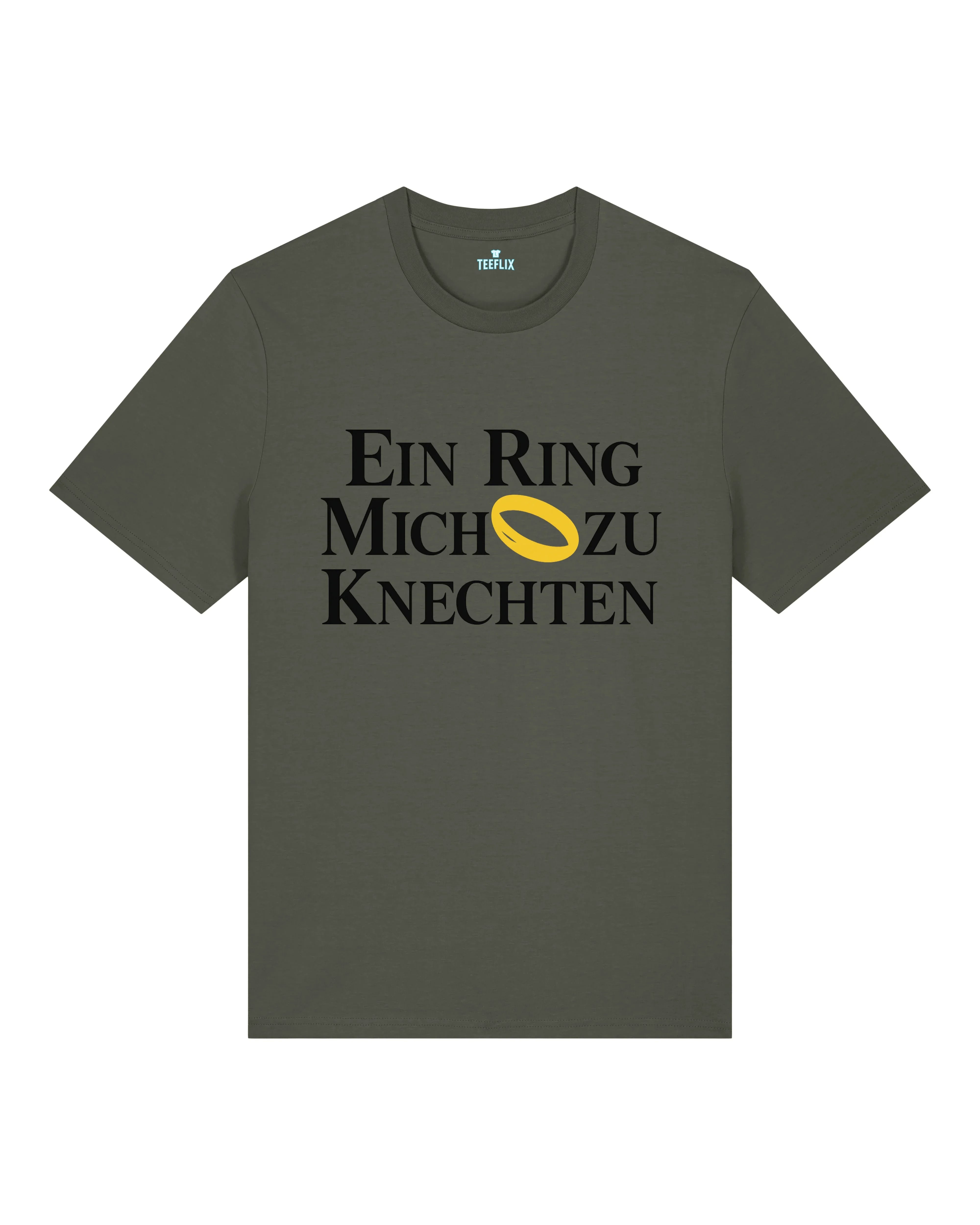 Ein Ring Mich Zu Knechten Shirt Lustig JGA Unisex | teelavo