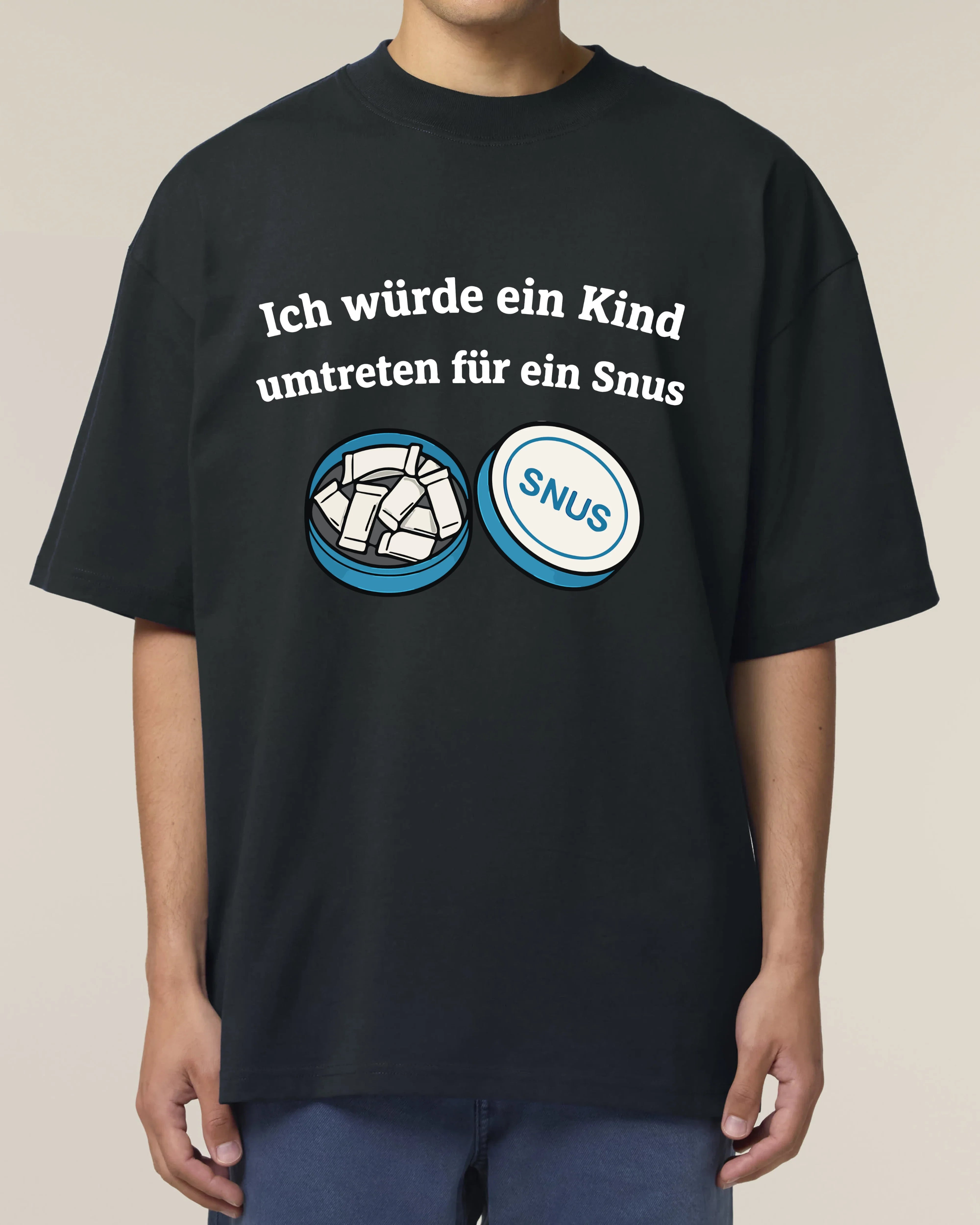 Kind umtreten für Snus - Premium Shirt Unisex