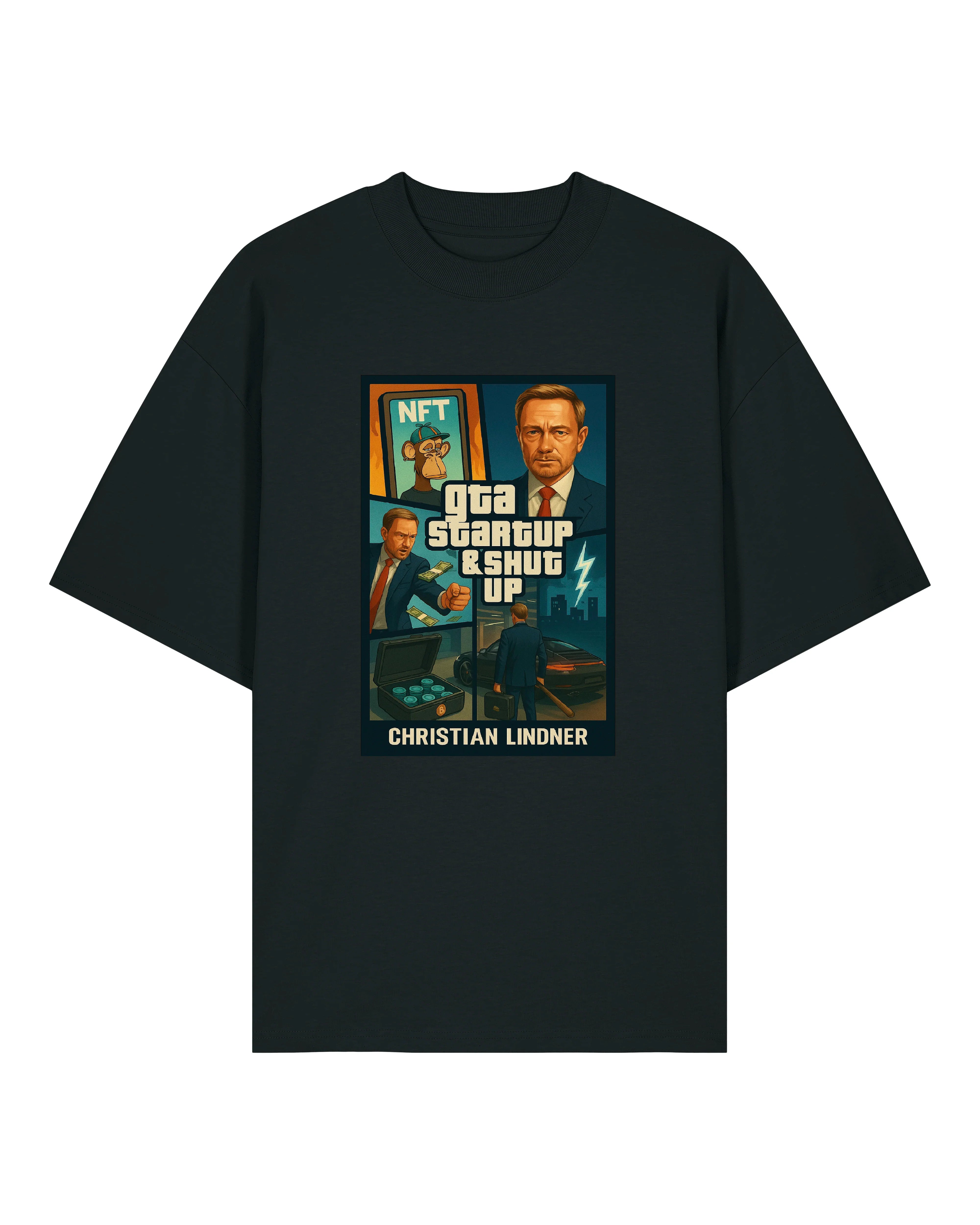 gta startup & shut up Oversized Shirt