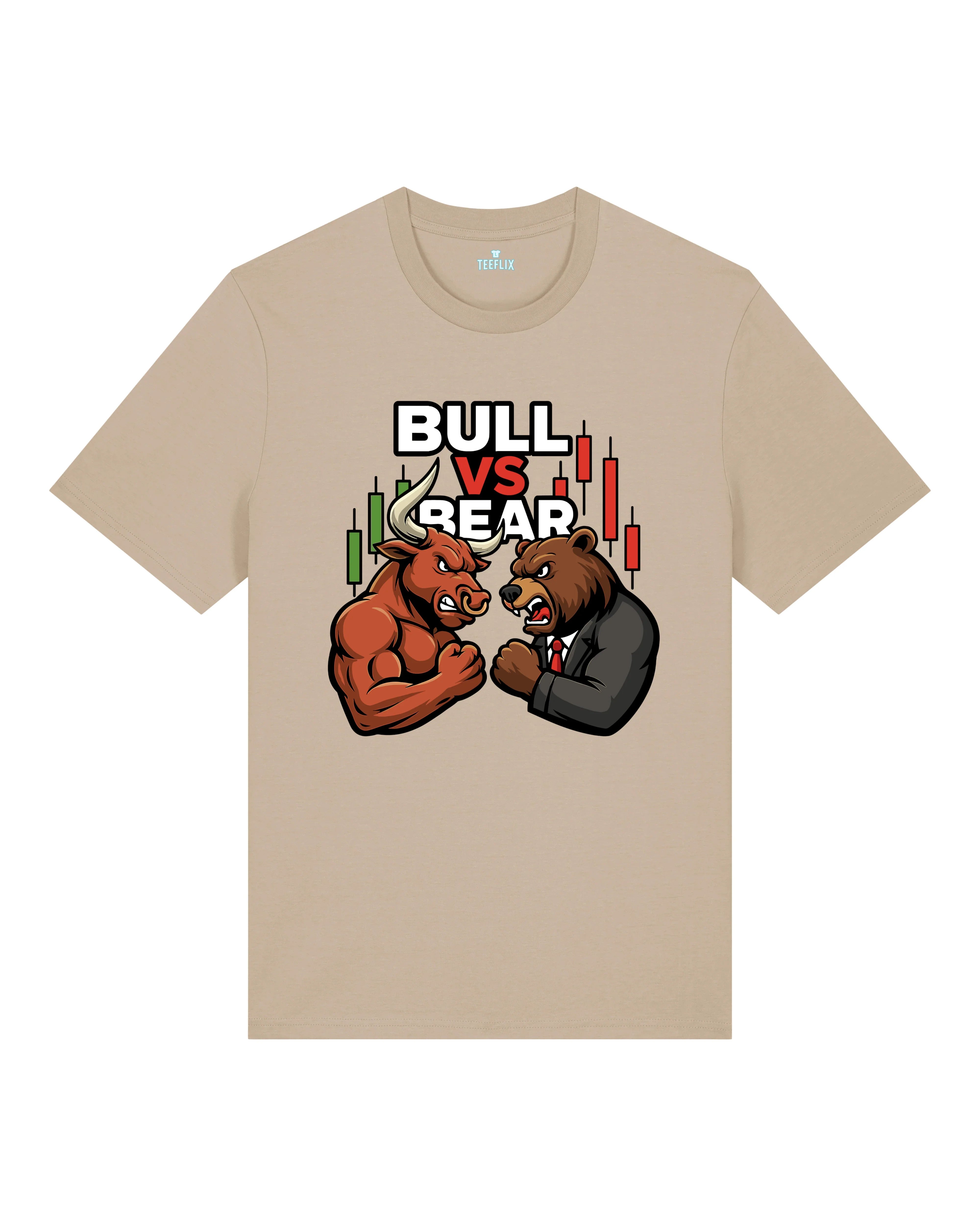 Bull vs Bear Trading Crypto Shirt | teelavo