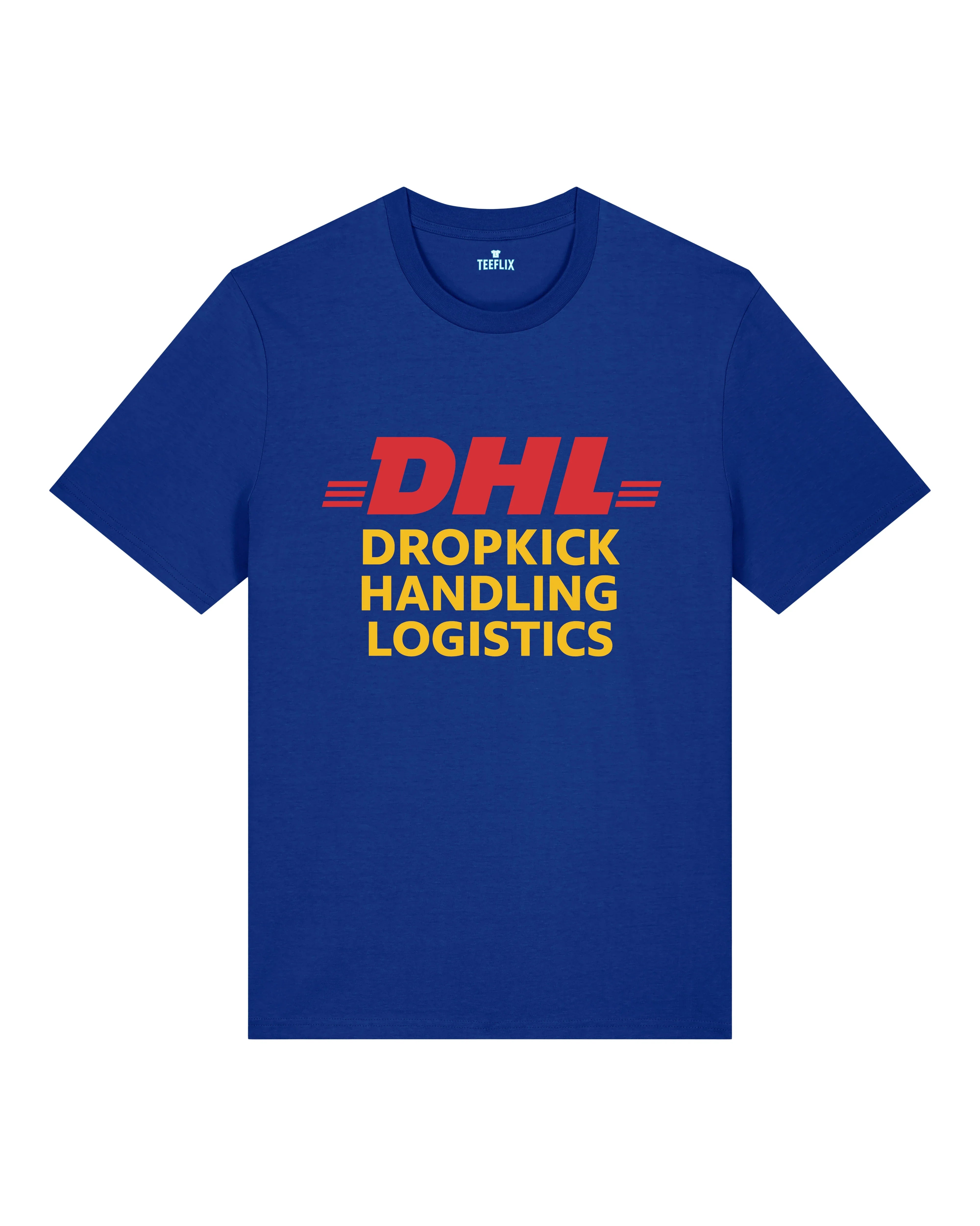 DHL Parodie Dropkick Handling Logistics Lustiges Shirt | teelavo