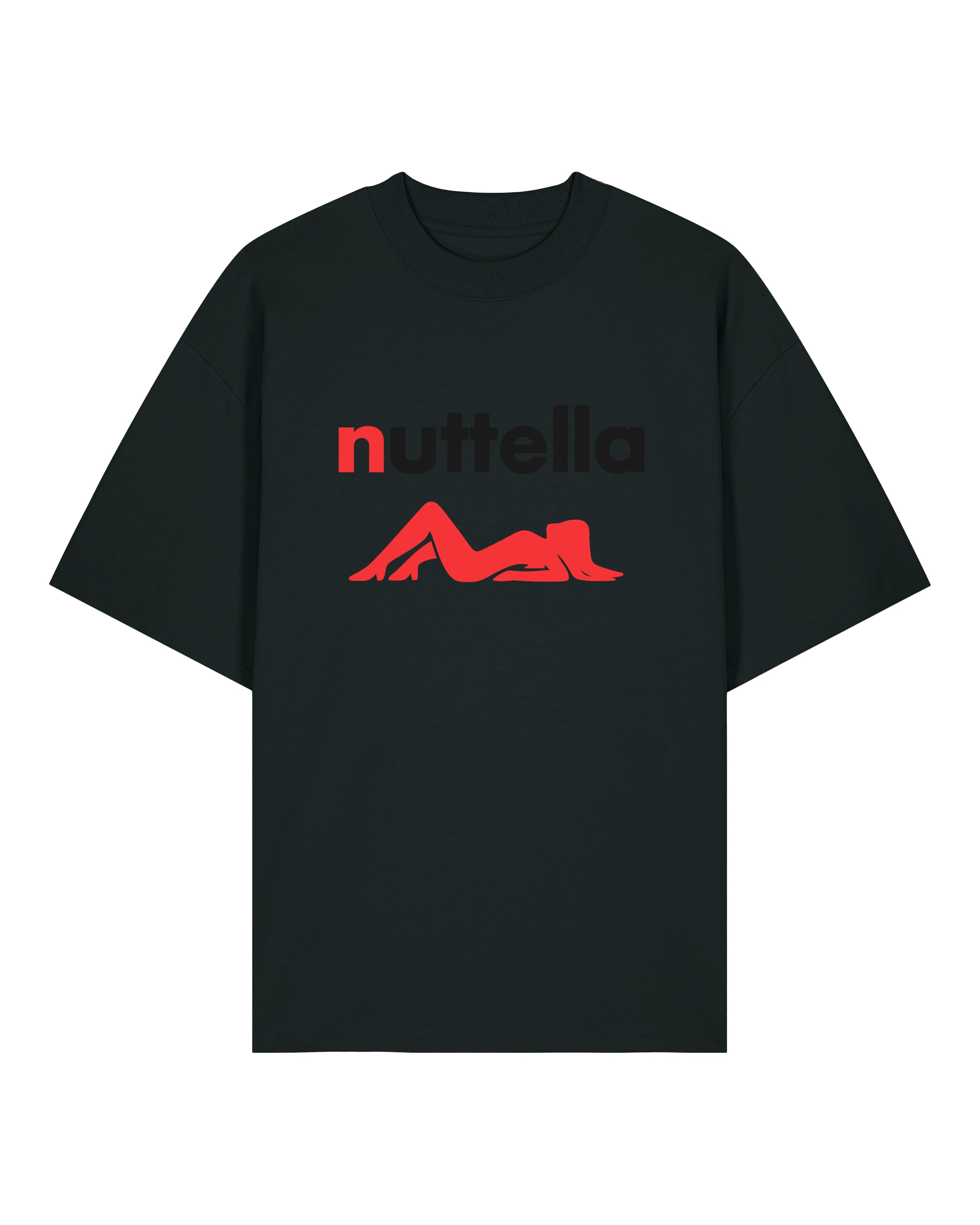 Nutella Oversize T-Shirt – Lustiges Graphic Shirt | teelavo