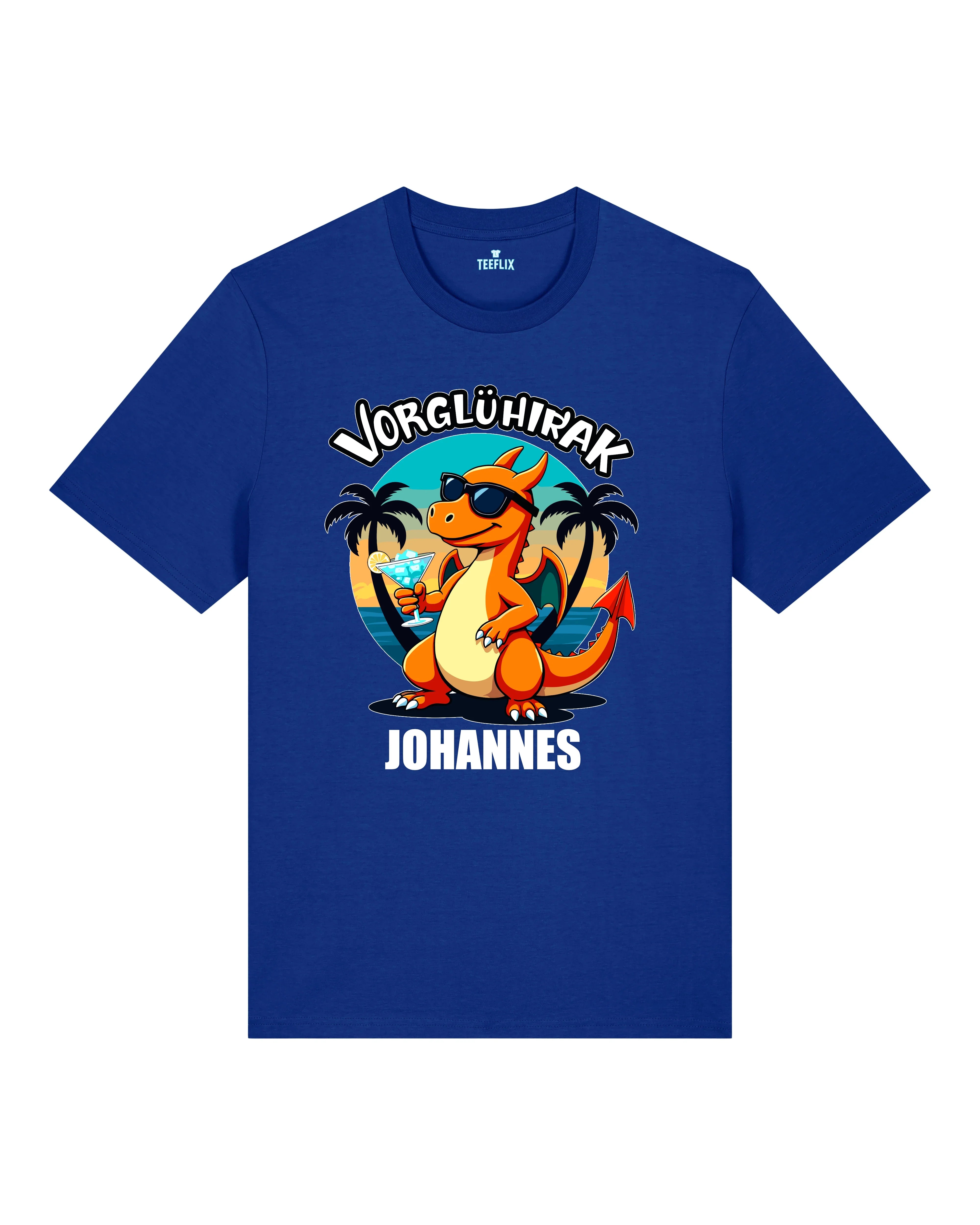 Lustiges JGA Shirt Vorglühirak personalisierbar | teelavo