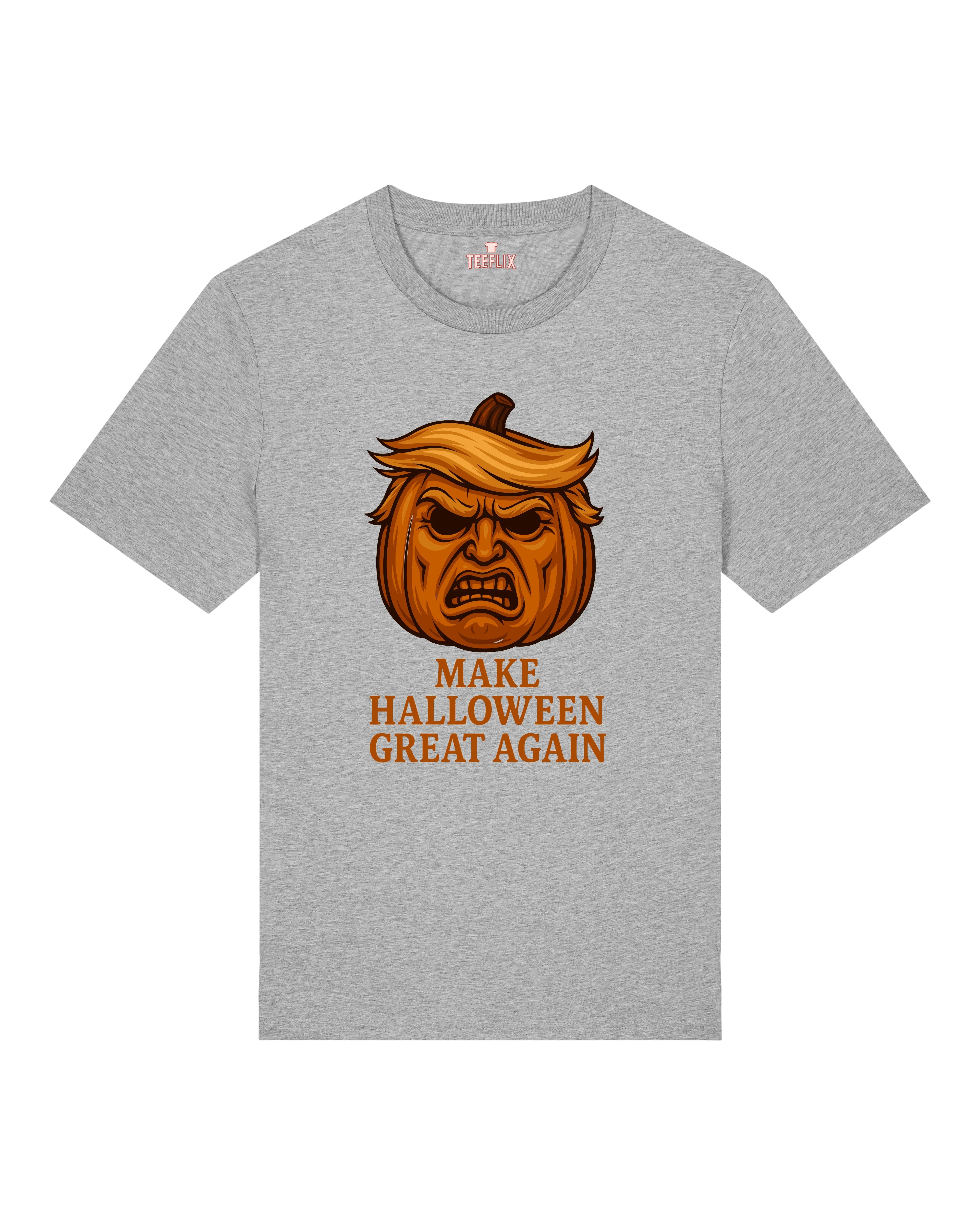 Make Halloween Great Again Kürbis Halloween Shirt – Lustiges Horror Spruchshirt | teelavo