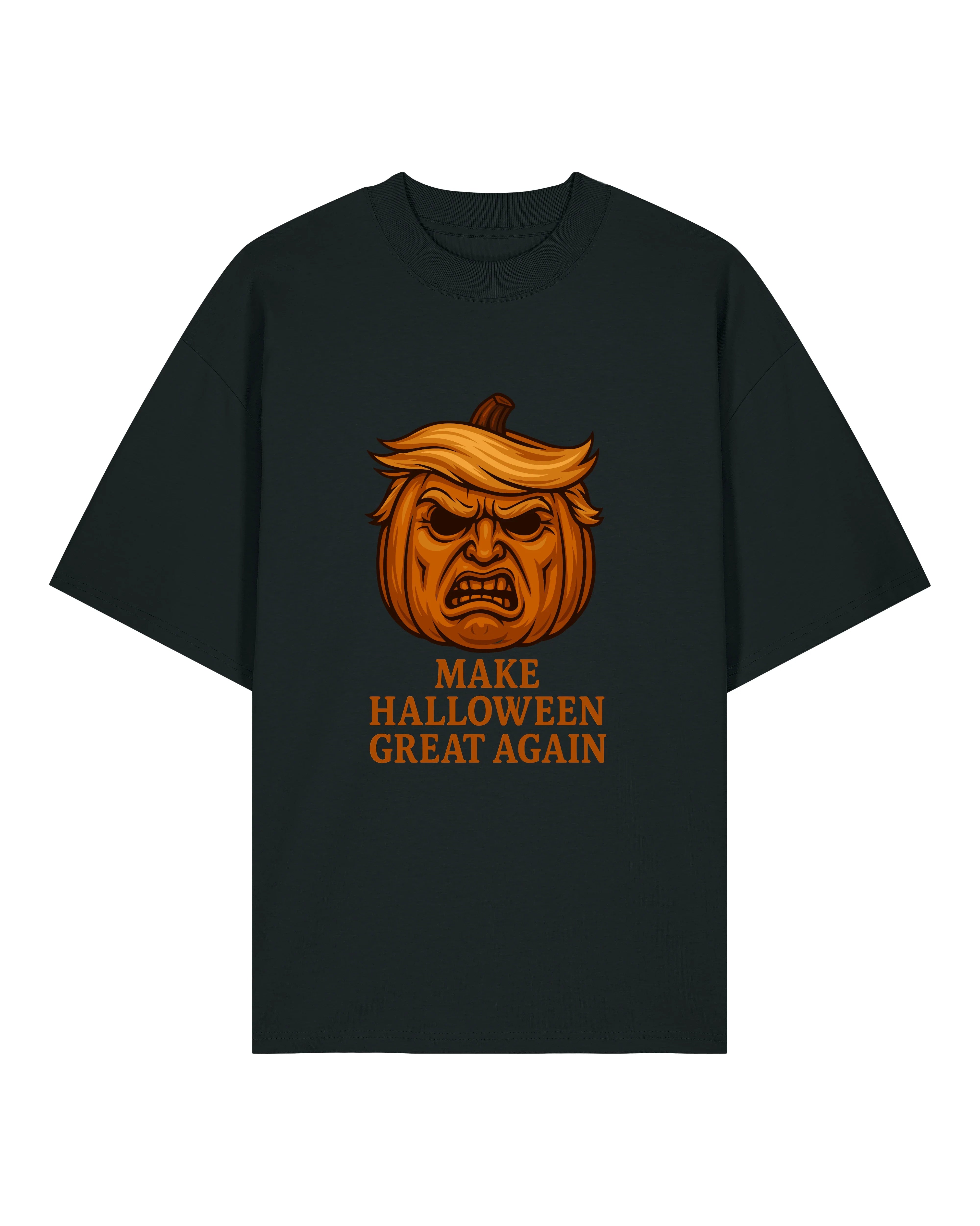 Make Halloween Great Again Kürbis Halloween Shirt – Lustiges Horror Spruchshirt | teelavo