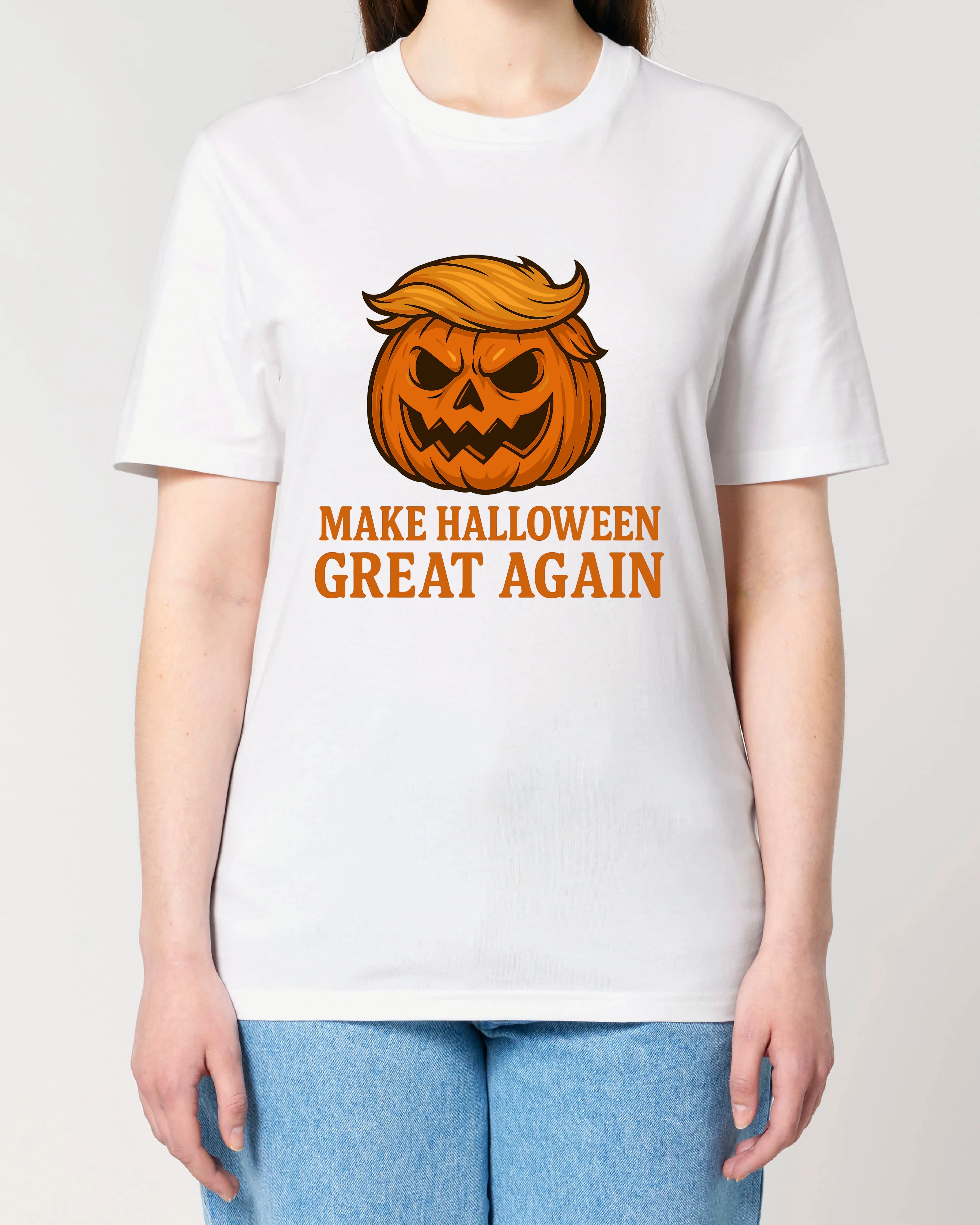 Make Halloween Great Again 🎃 – Lustiges Kürbis Shirt für Halloween | teelavo