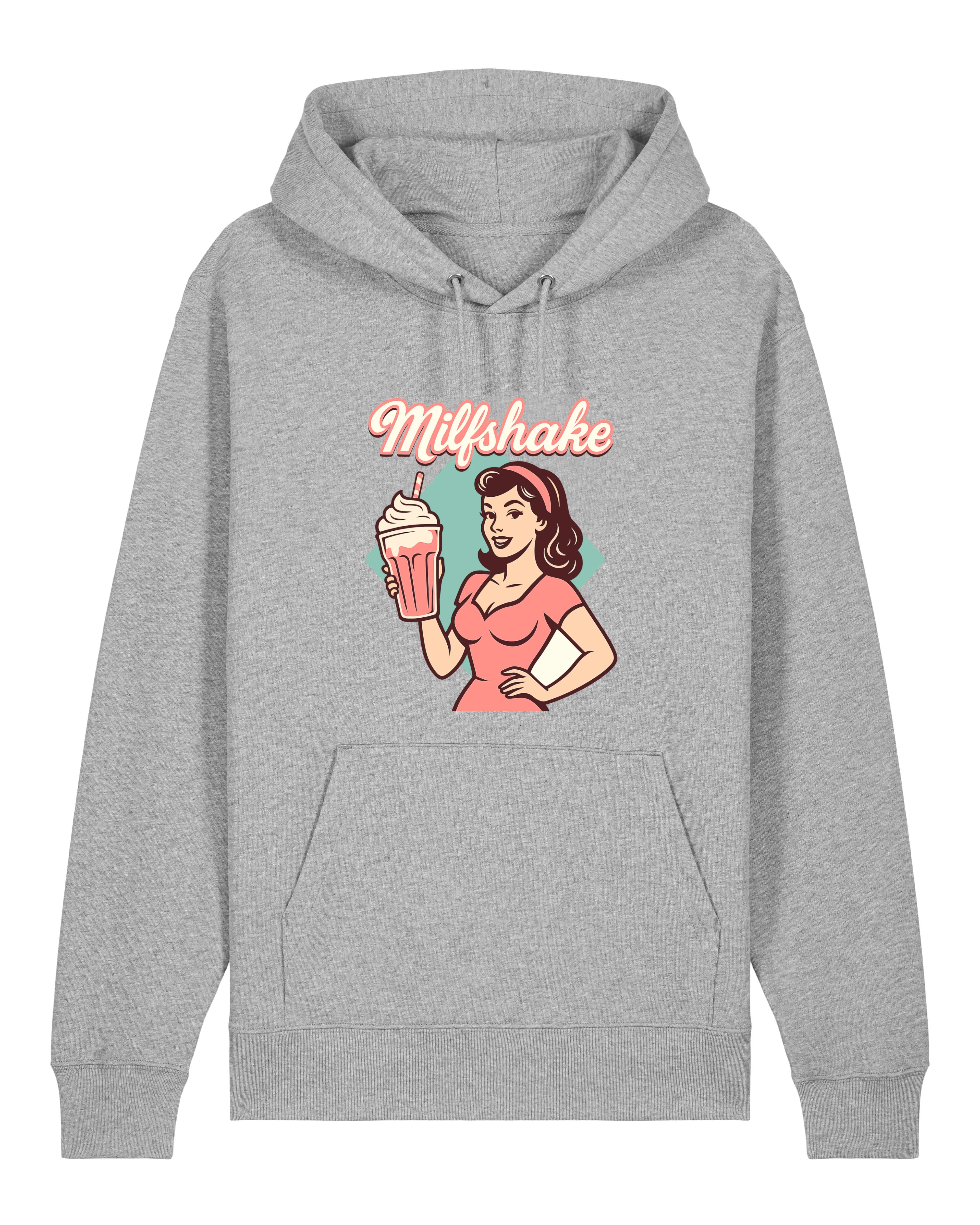 Milfshake Hoodie Retro Fun Streetwear | teelavo