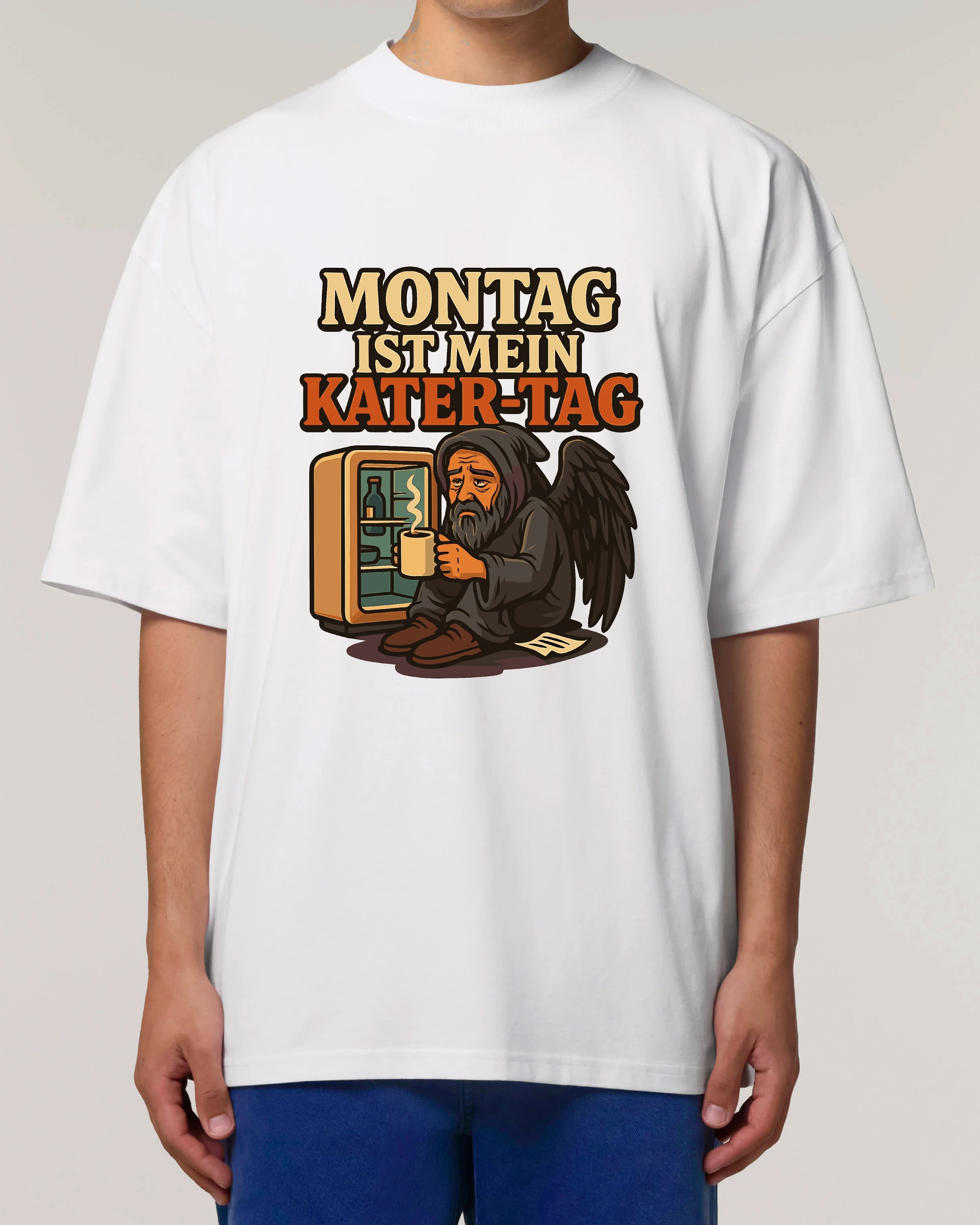Montag ist mein Kater-Tag - Premium Shirt Unisex