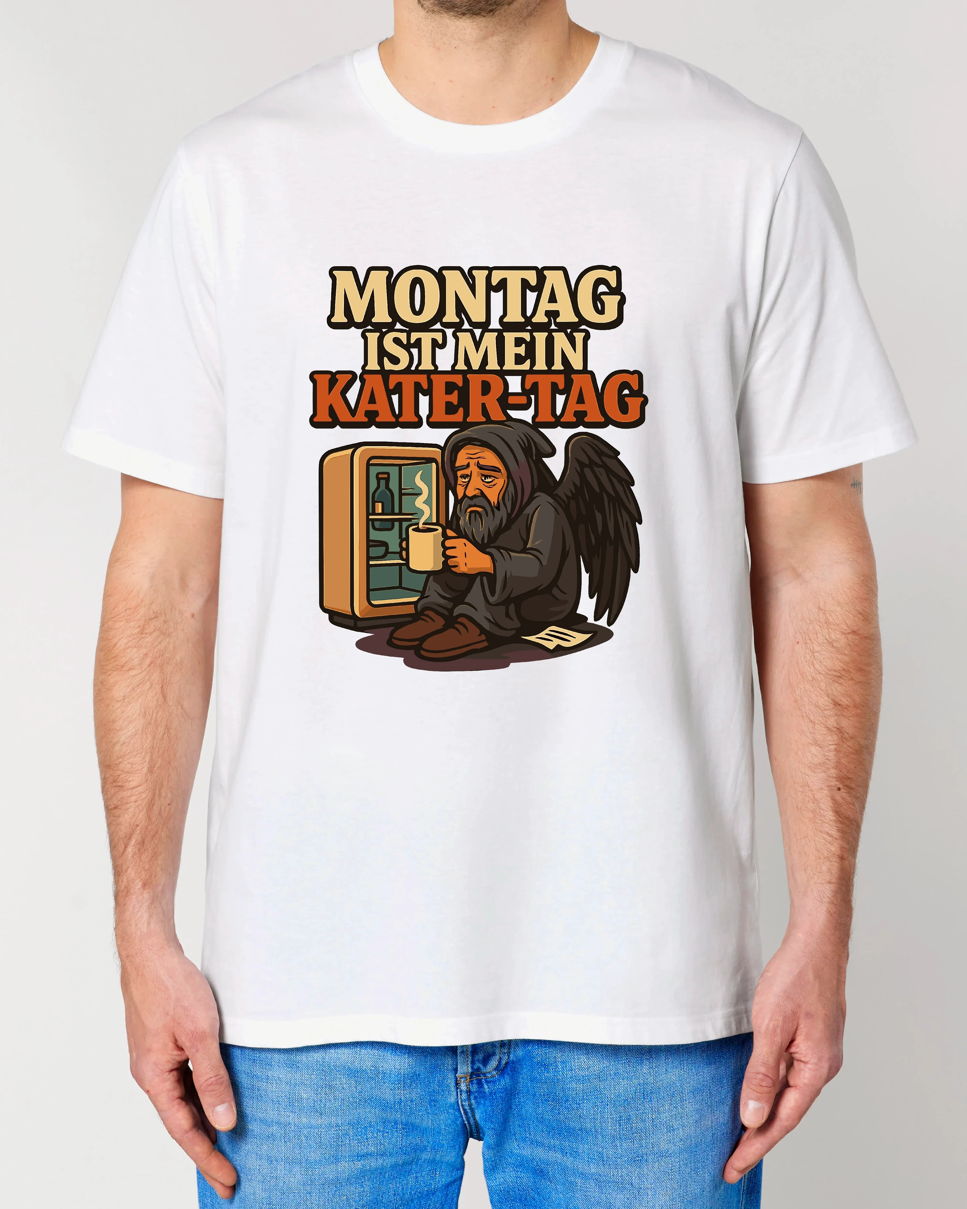 Montag ist mein Kater-Tag - Premium Shirt Unisex