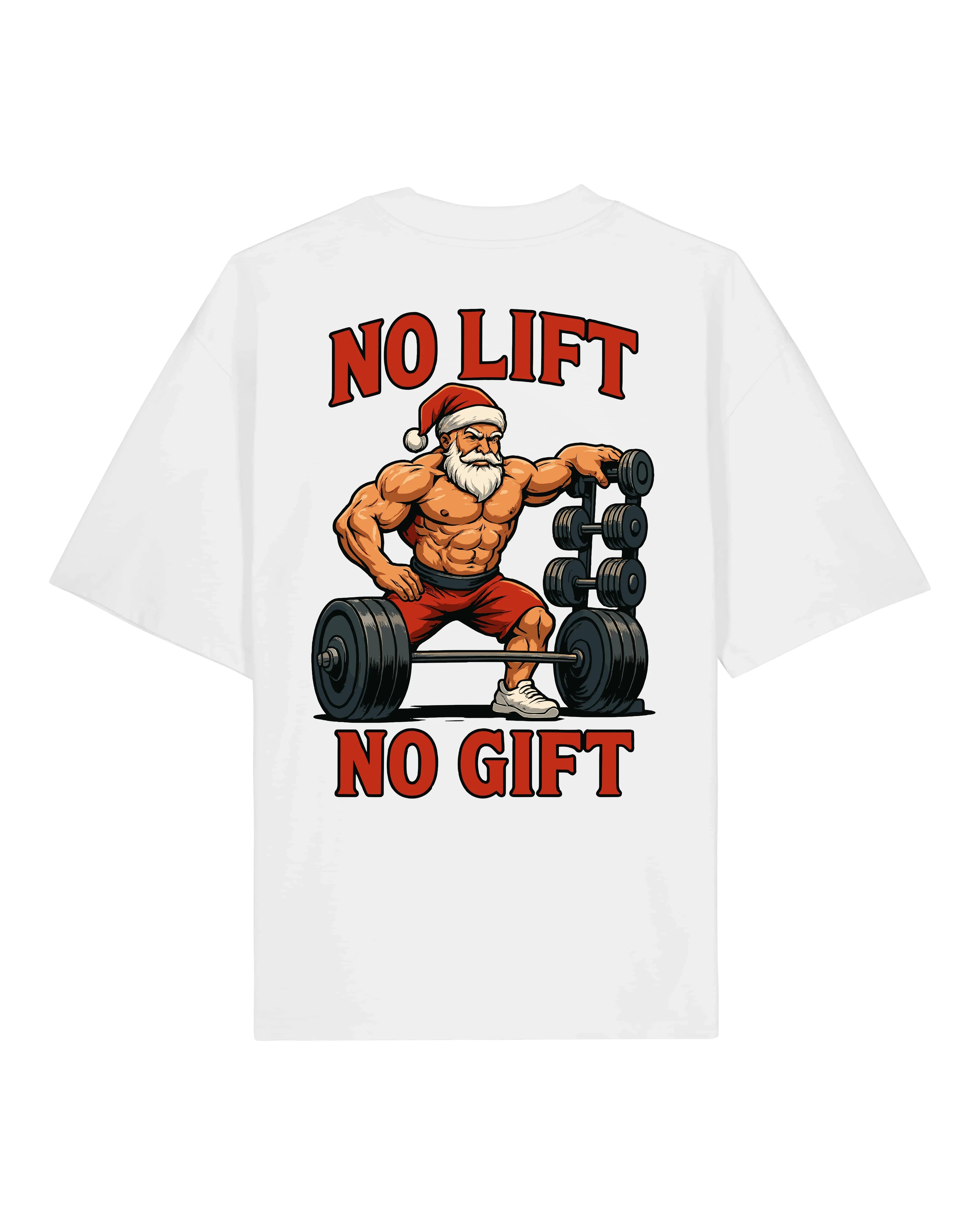 No Lift No Gift Pump Cover Shirt | Lustiges Oversized Gym Shirt | teelavo