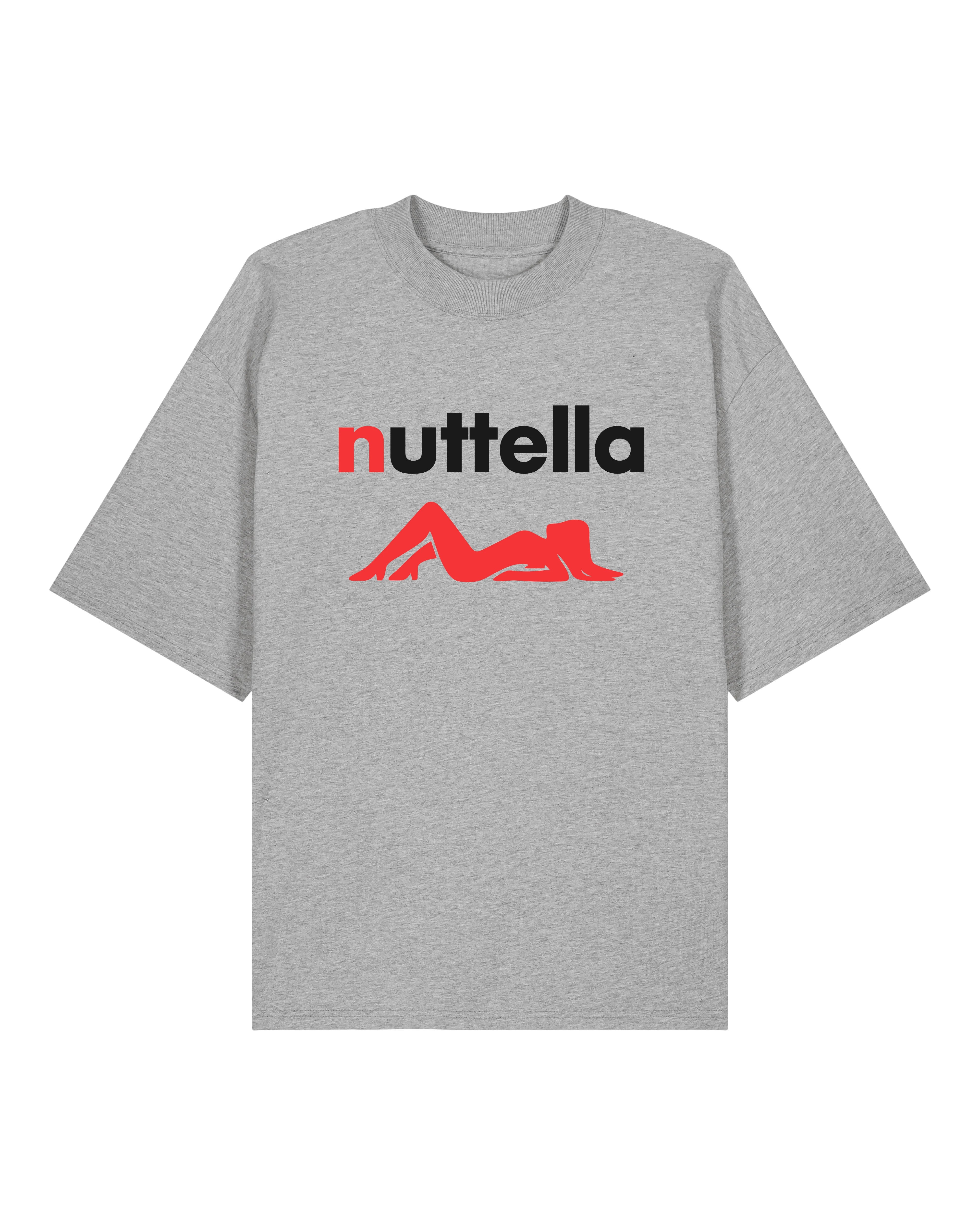 Nutella Oversize T-Shirt – Lustiges Graphic Shirt | teelavo