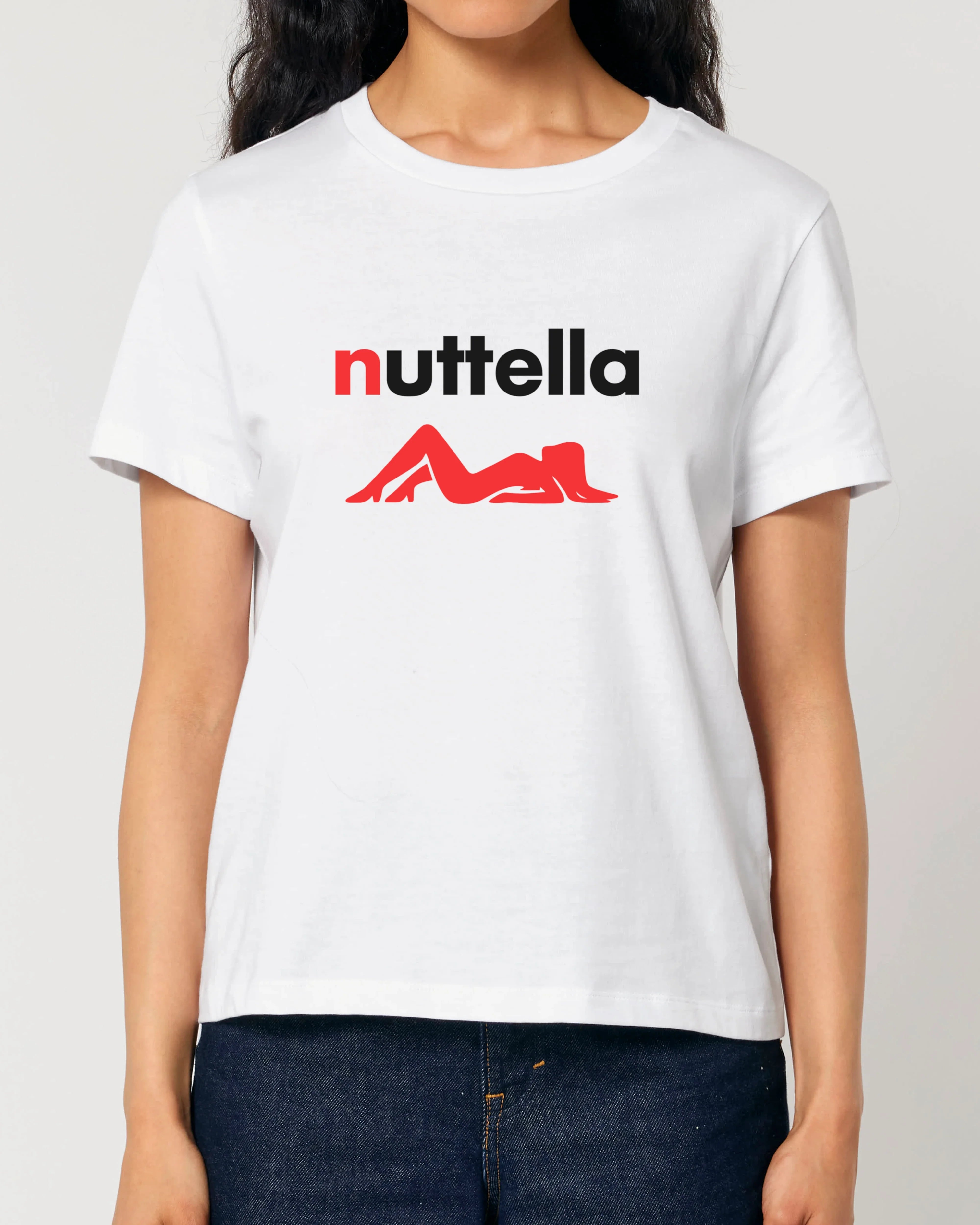 Nutella Damen T-Shirt | Witziges Shirt mit Aufdruck | teelavo