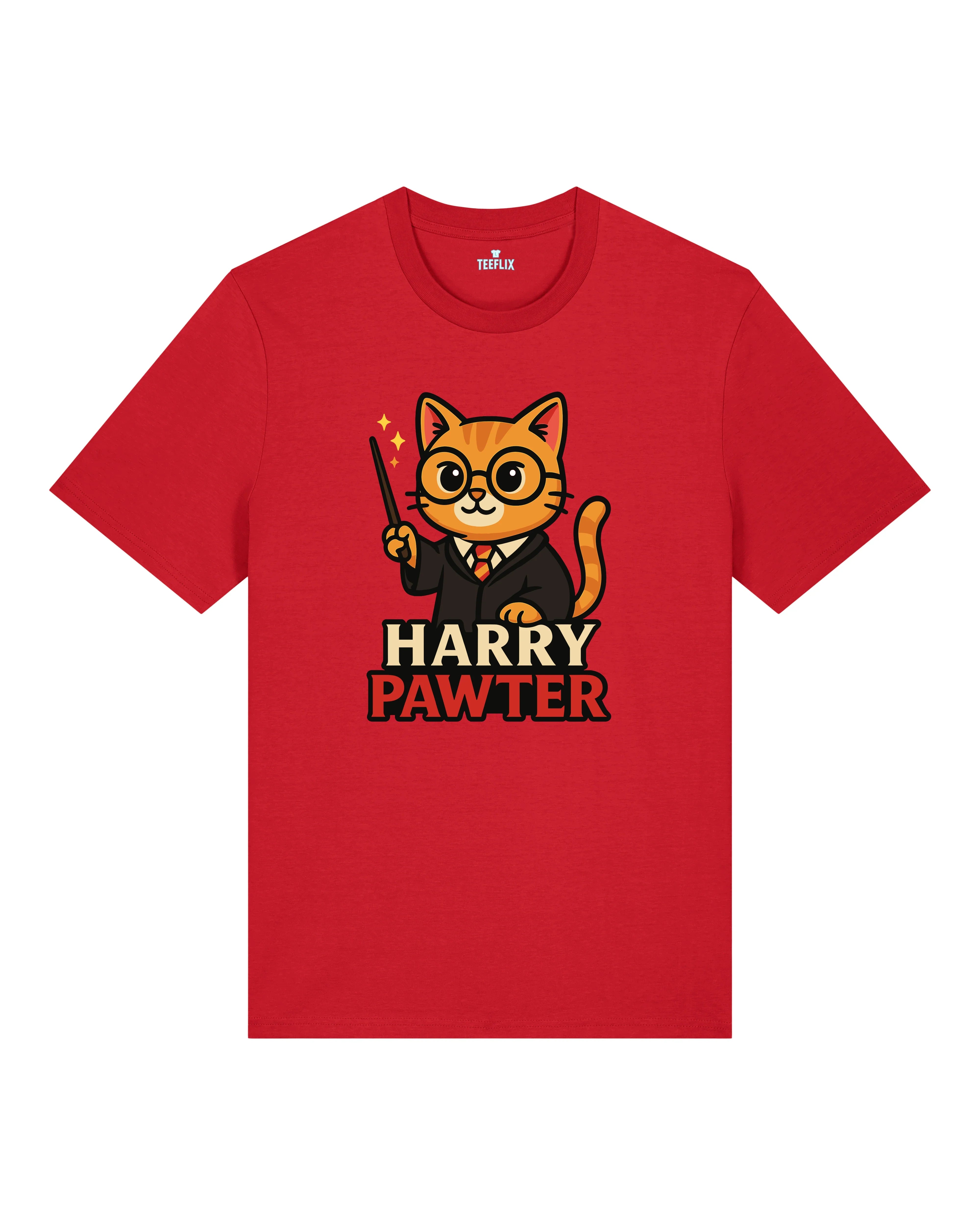 Harry Pawter Katze Lustiges T-Shirt Spruchshirt | teelavo