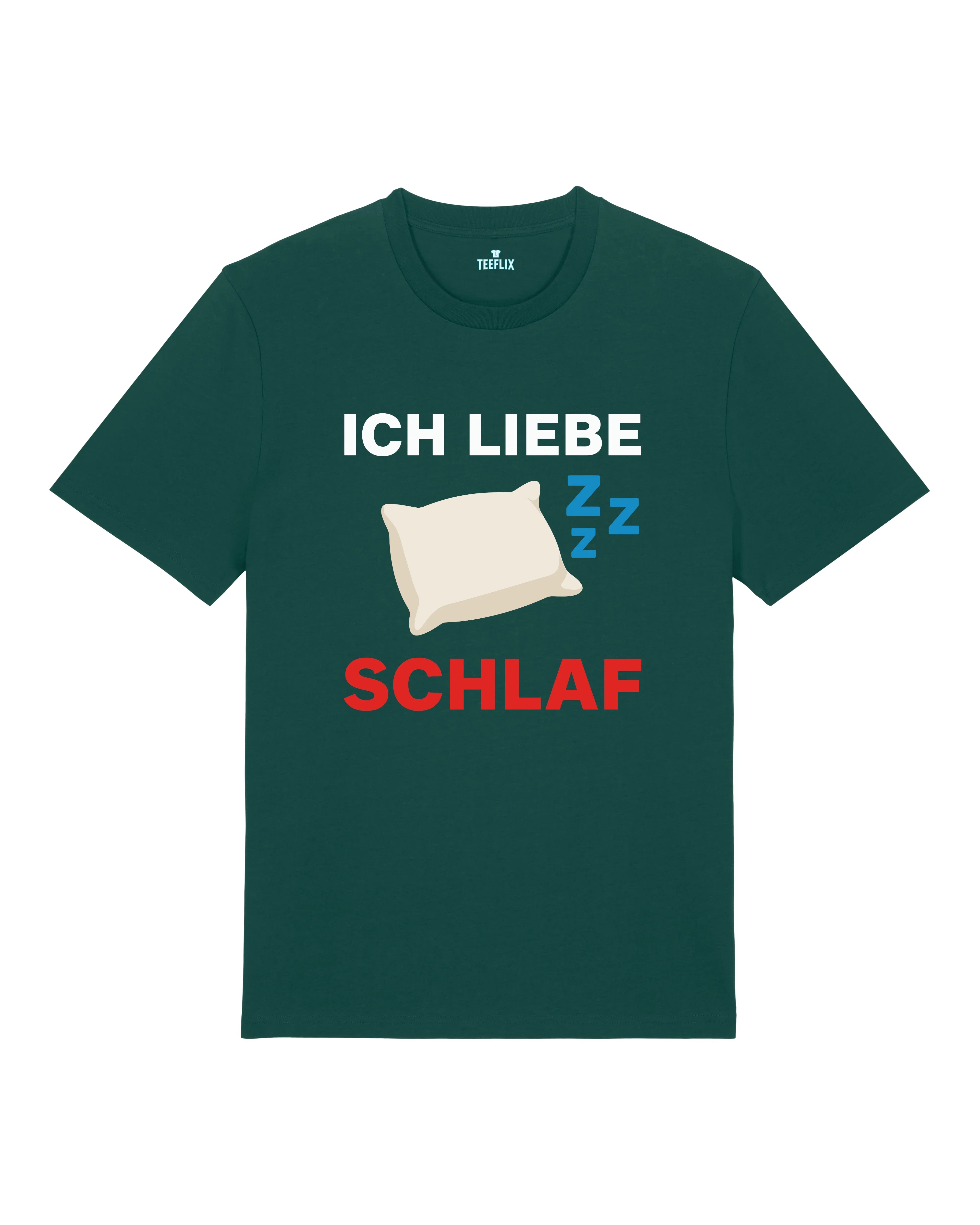 Lustiges Shirt Ich liebe Schlaf Fun T-Shirt | teelavo