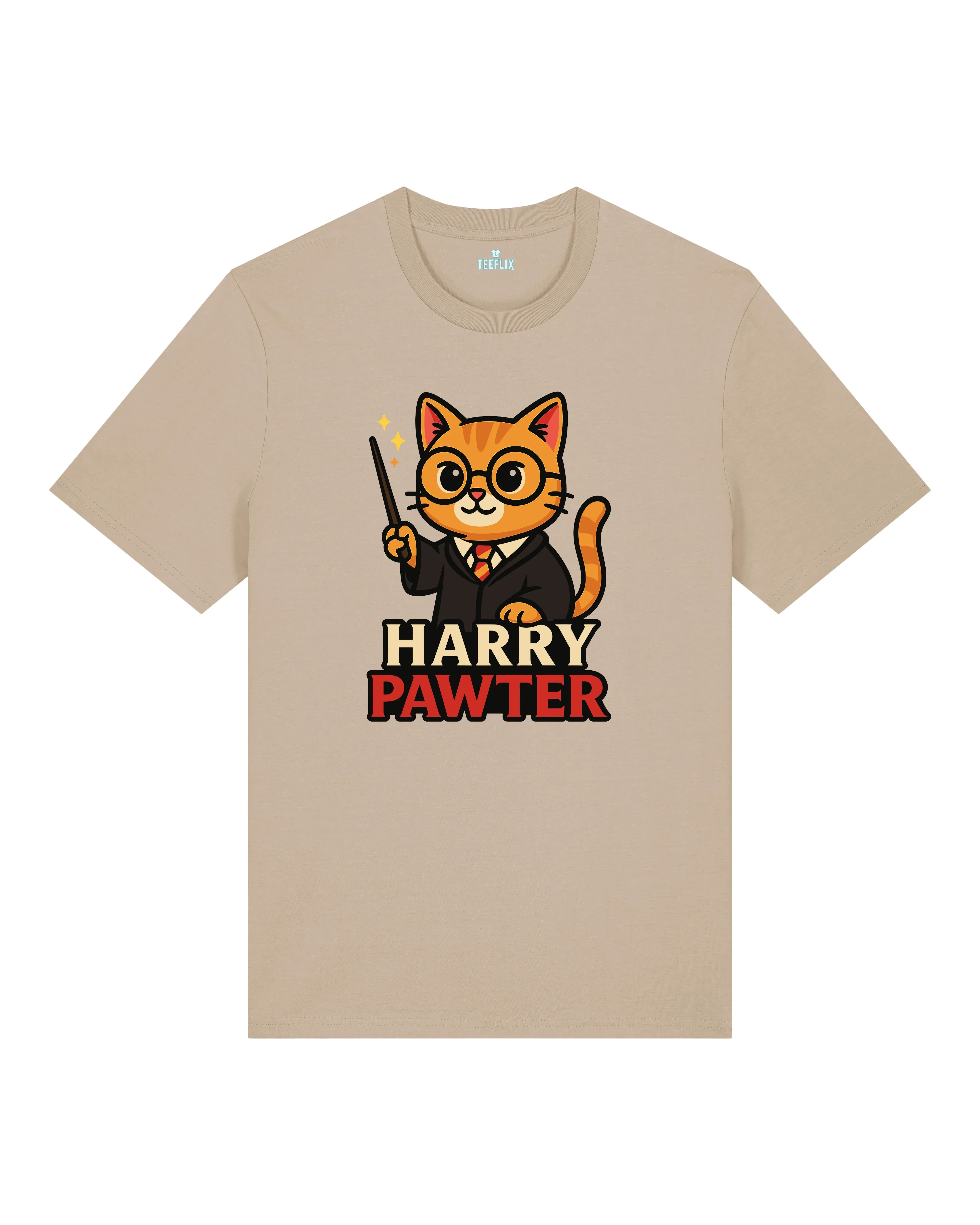 Harry Pawter Katze Lustiges T-Shirt Spruchshirt | teelavo