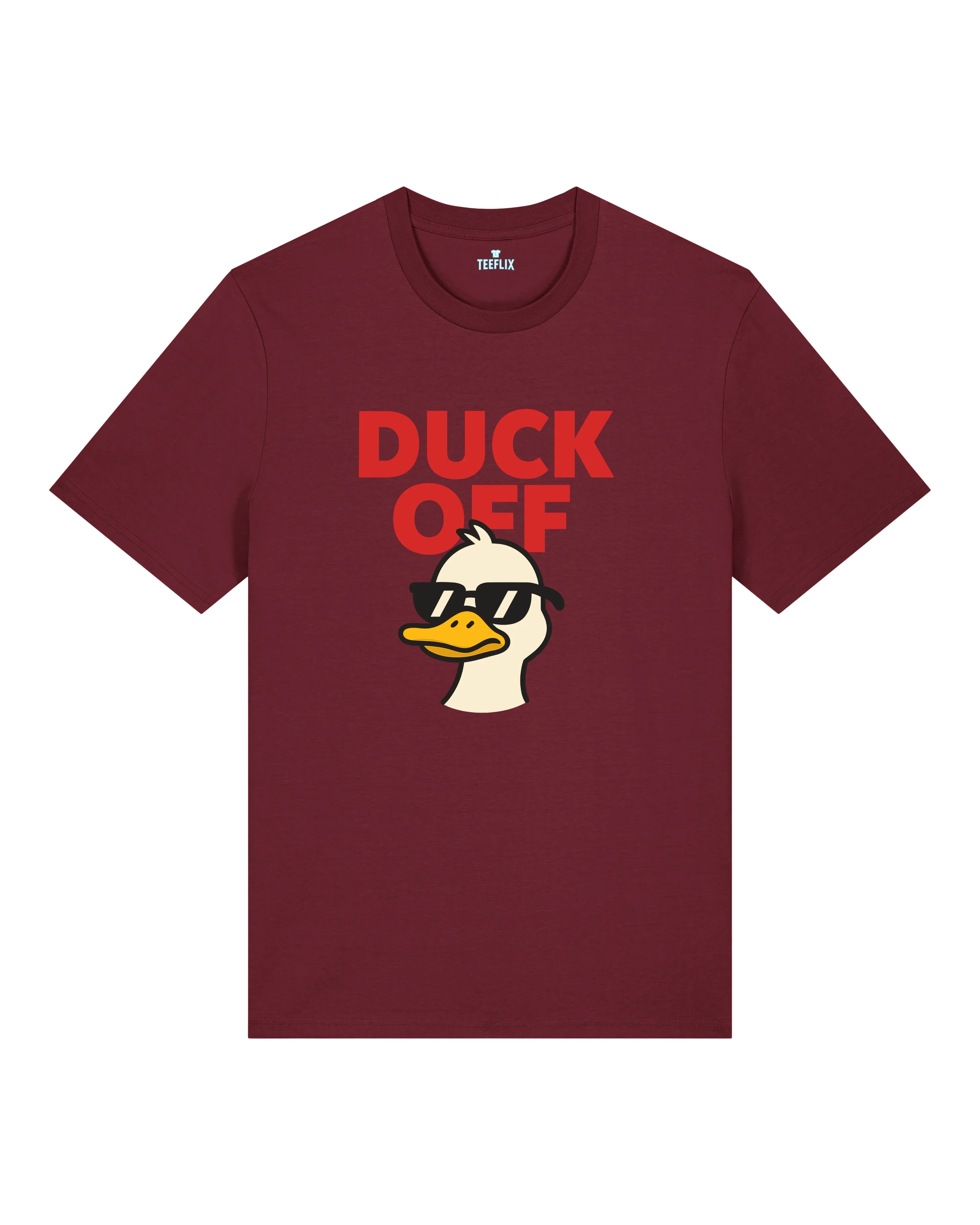 Lustiges Shirt Duck Off Ente mit Sonnenbrille | teelavo