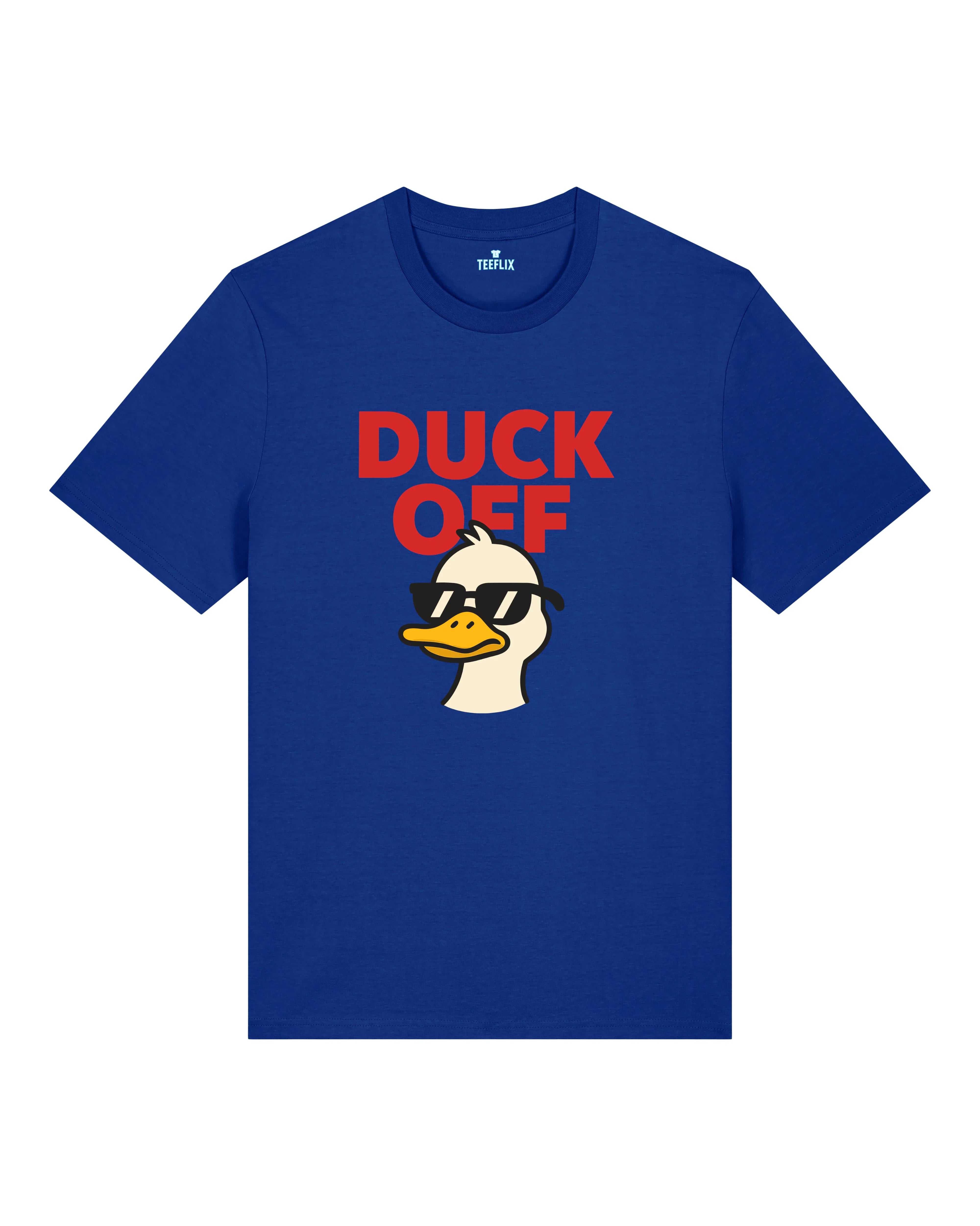 Lustiges Shirt Duck Off Ente mit Sonnenbrille | teelavo