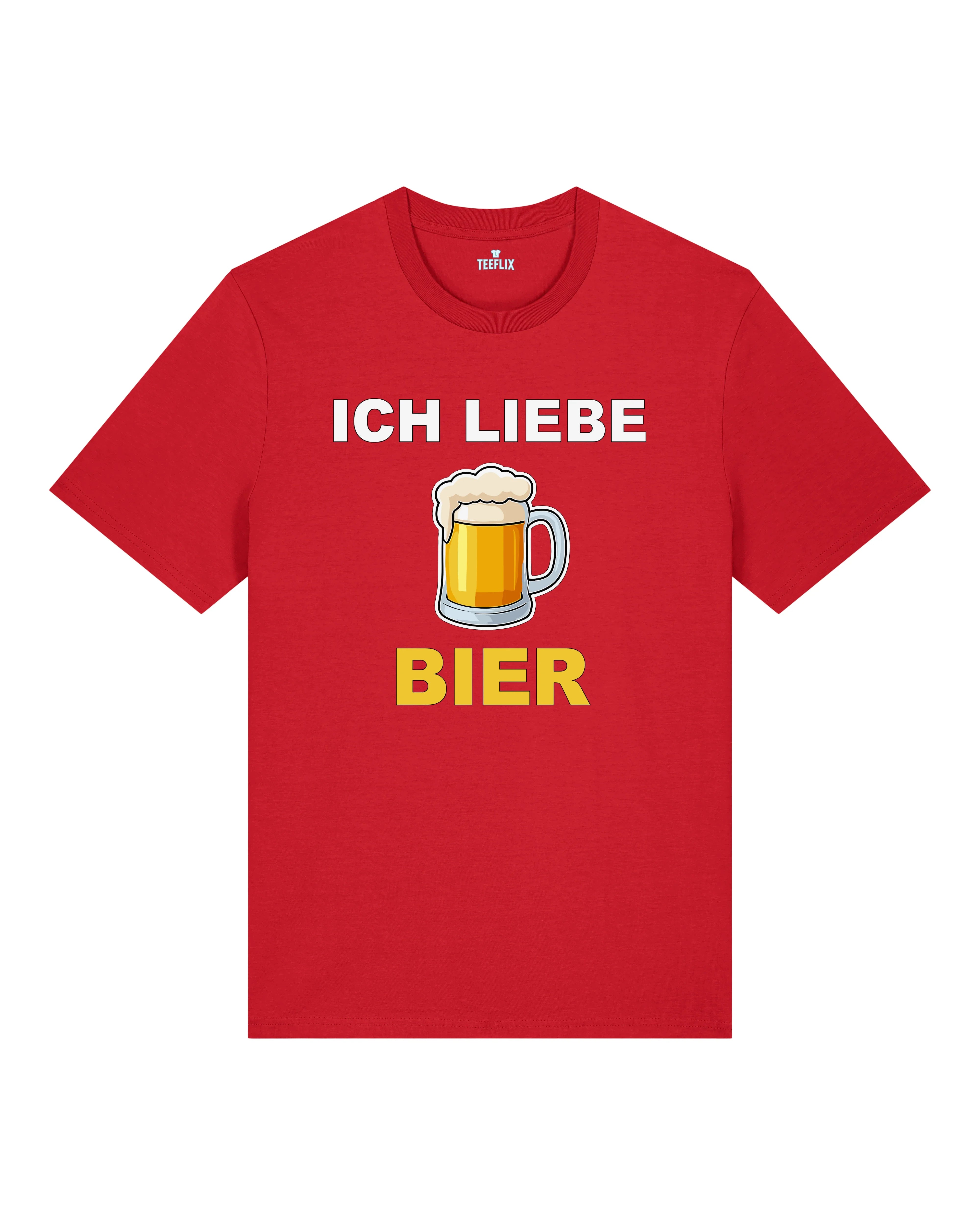 Lustiges Shirt Ich liebe Bier Party T-Shirt | teelavo