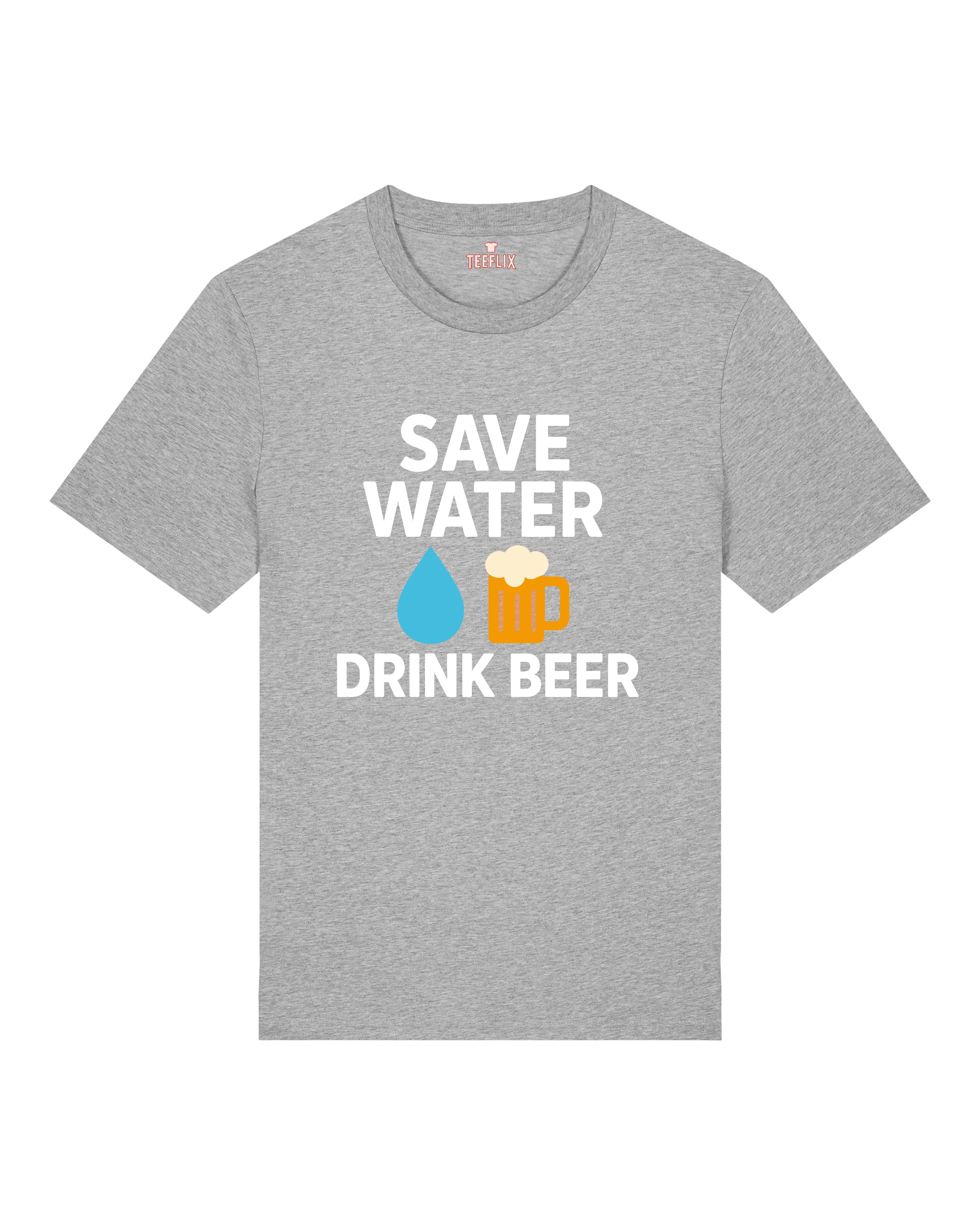 Save Water Drink Beer lustiges Bier Shirt Party T-Shirt | teelavo