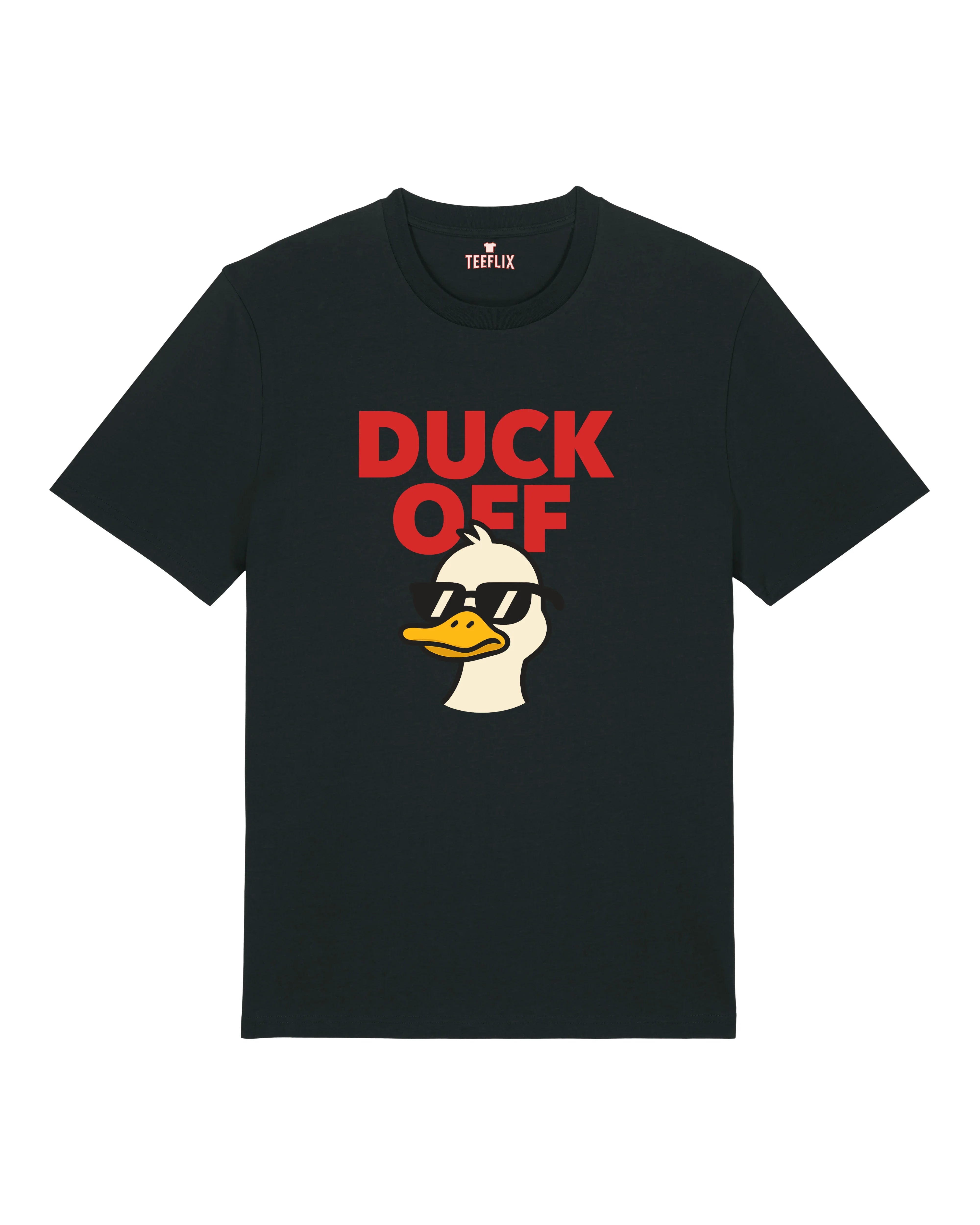 Lustiges Shirt Duck Off Ente mit Sonnenbrille | teelavo