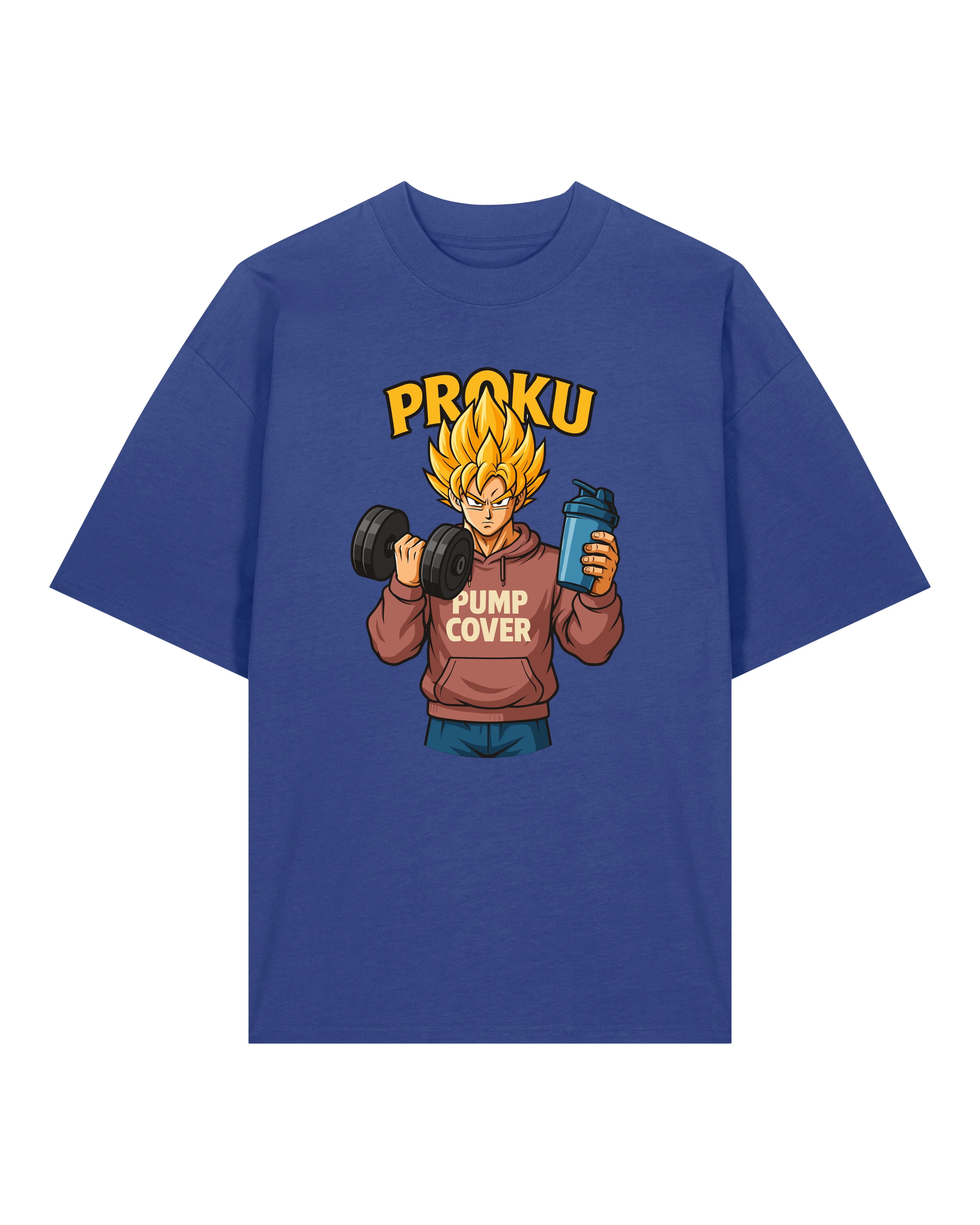 Proku Pump Cover | Lustiges Gym Oversized T-Shirt | teelavo