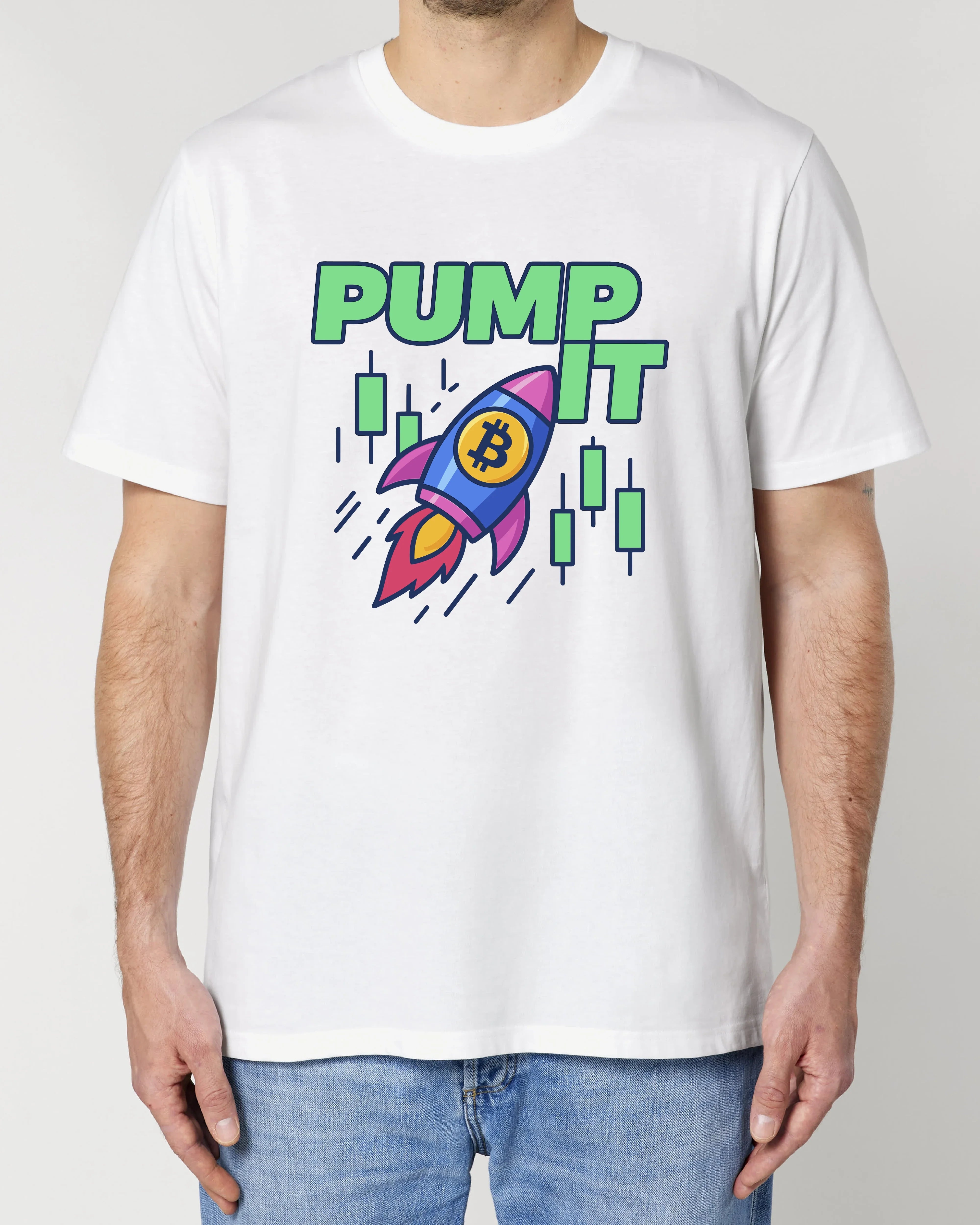 PUMP IT Bitcoin Crypto Shirt | teelavo