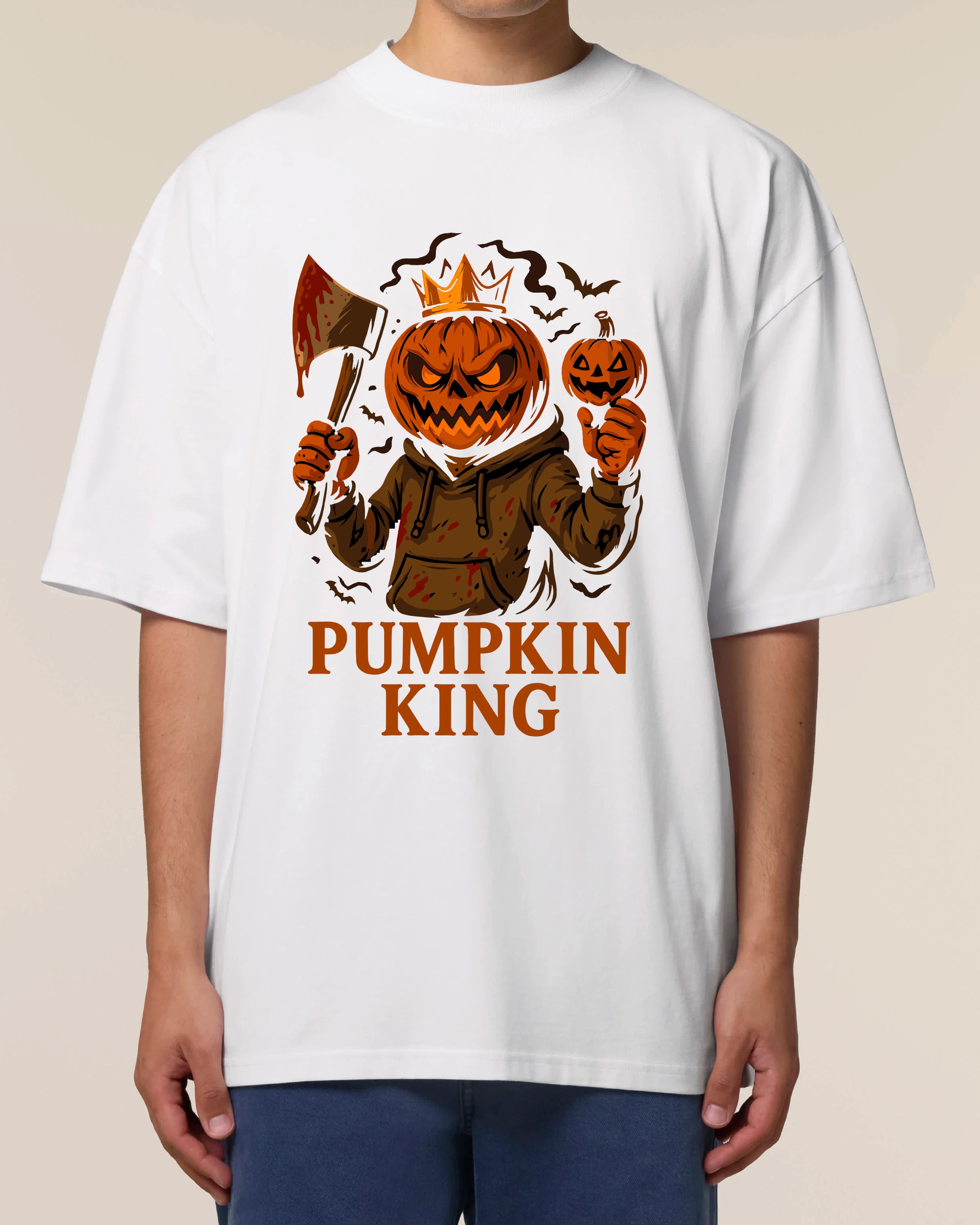 Pumpkin King T-Shirt – Lustiges Halloween Shirt | teelavo