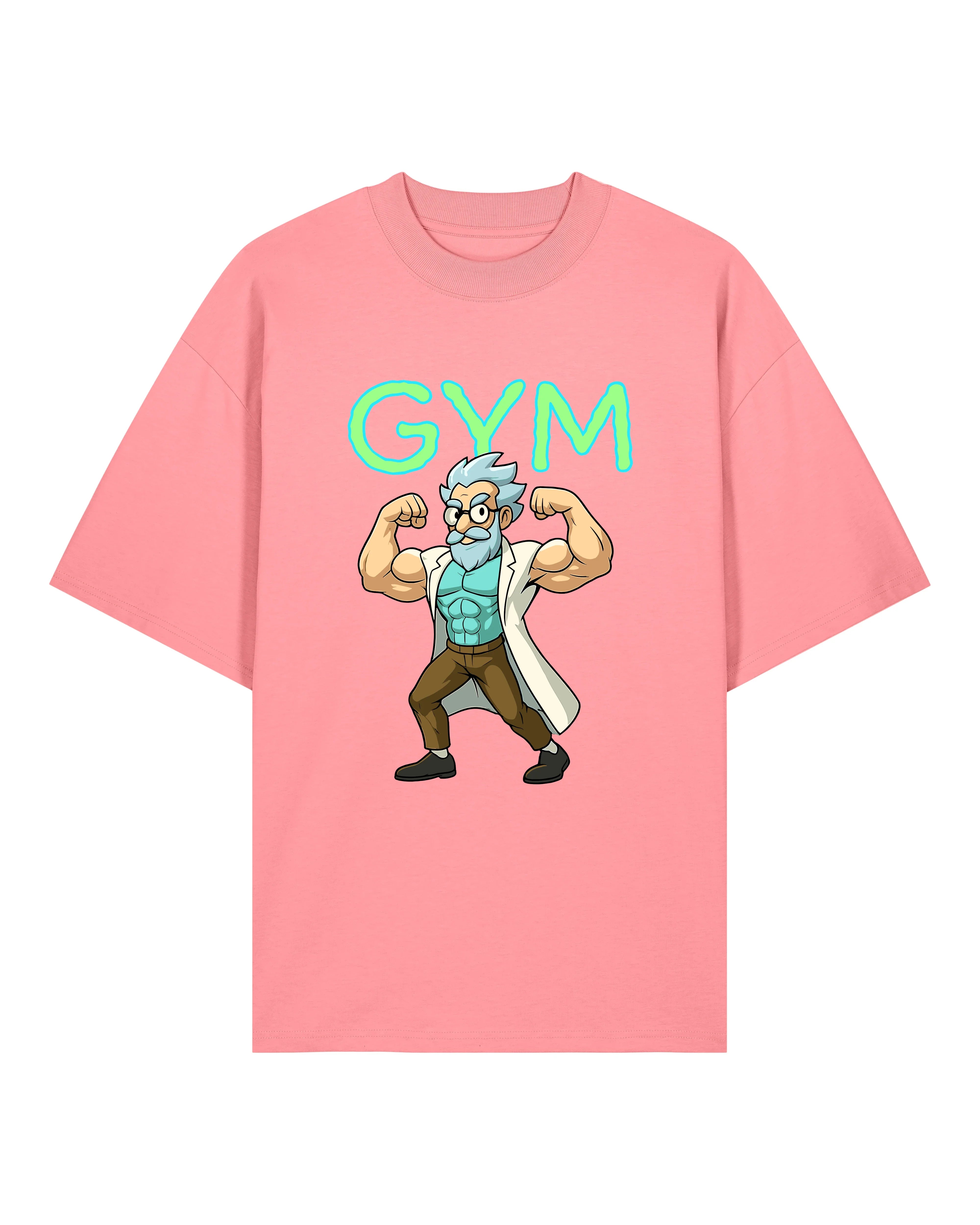 GYM Rick Pump Cover Shirt Unisex Oversized Bio-Baumwolle | teelavo