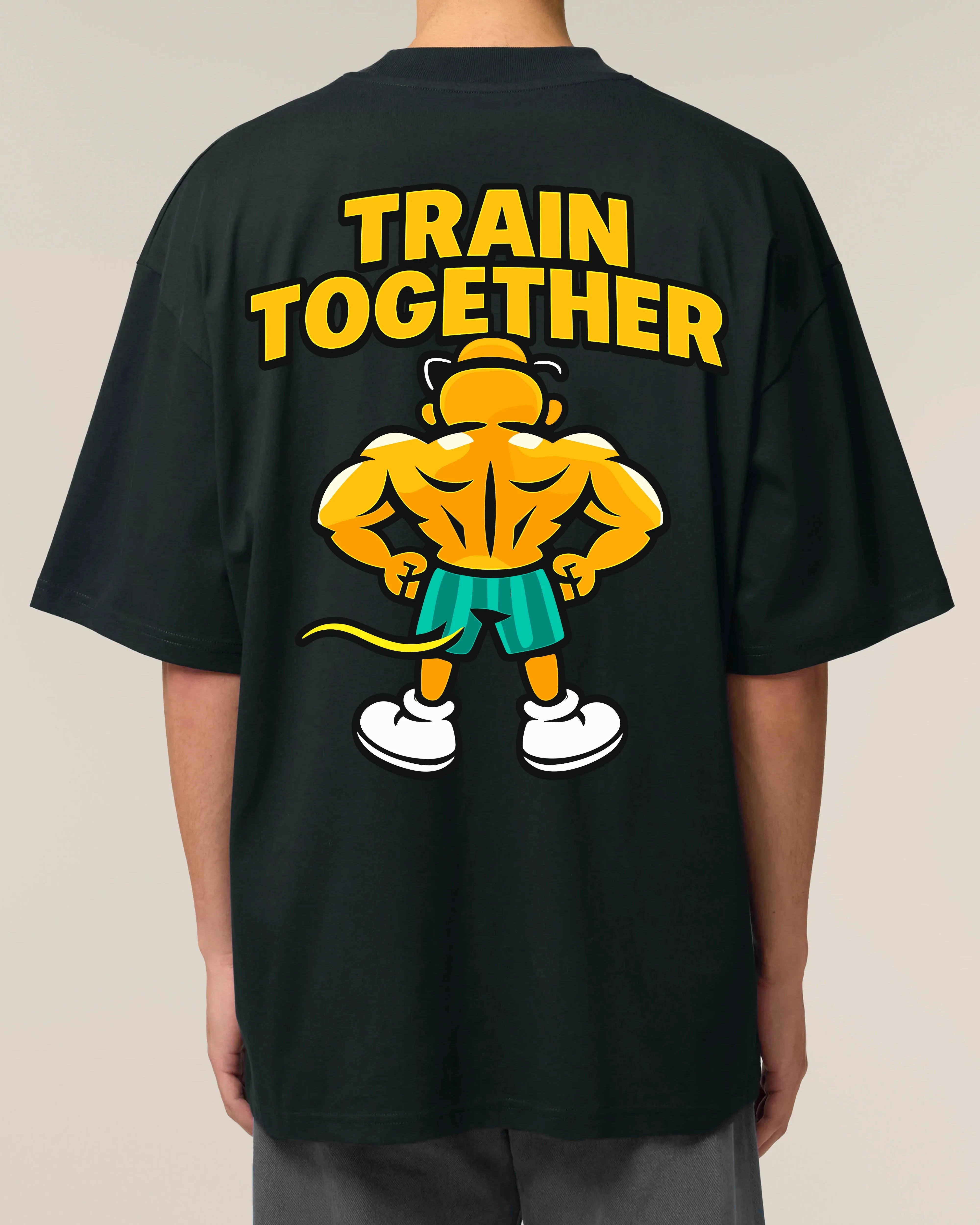 Train Together Pump Cover Gym Shirt Oversized Unisex | teelavo