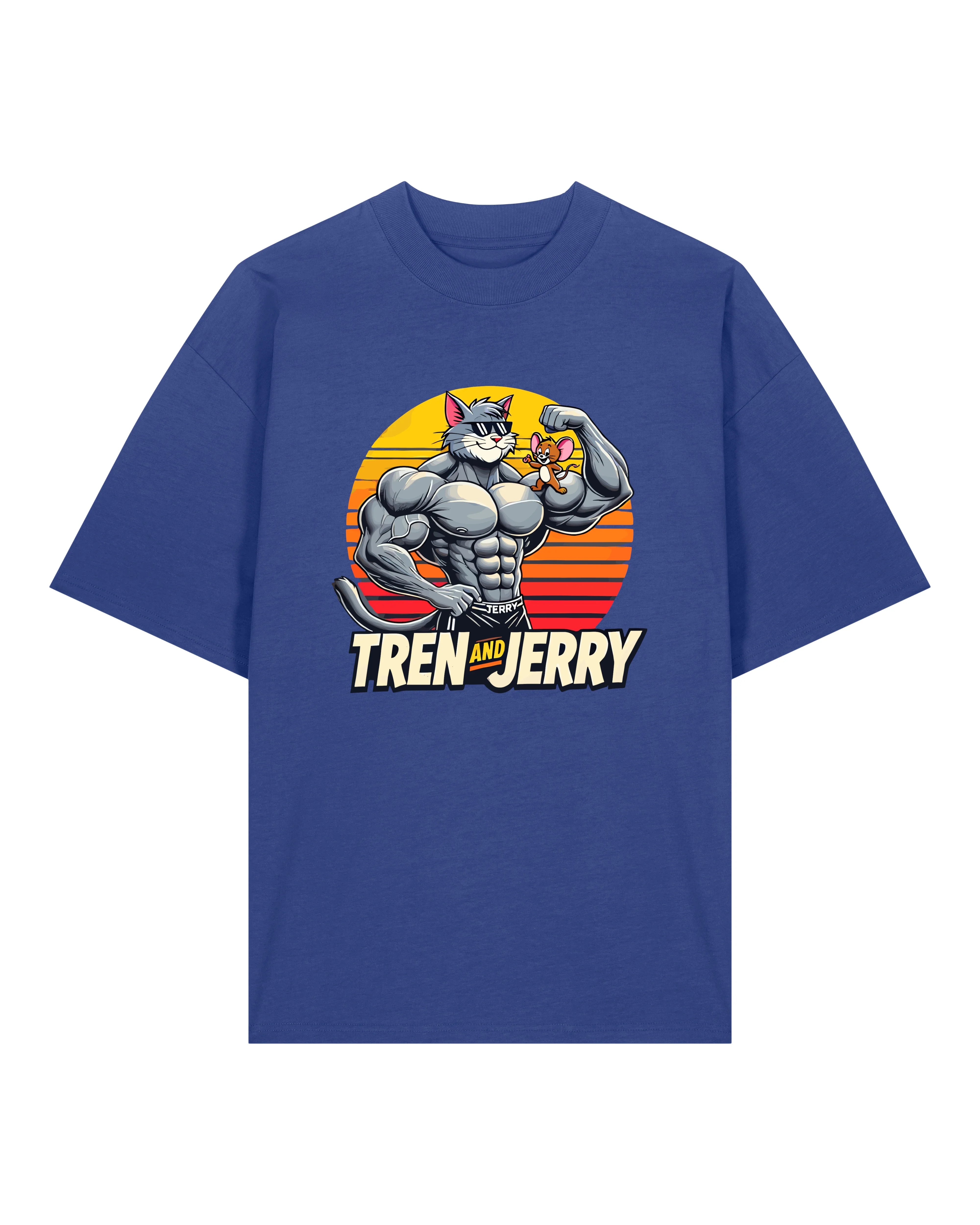 Tren and Jerry Pump Cover Shirt – Lustiges Gym T-Shirt | teelavo