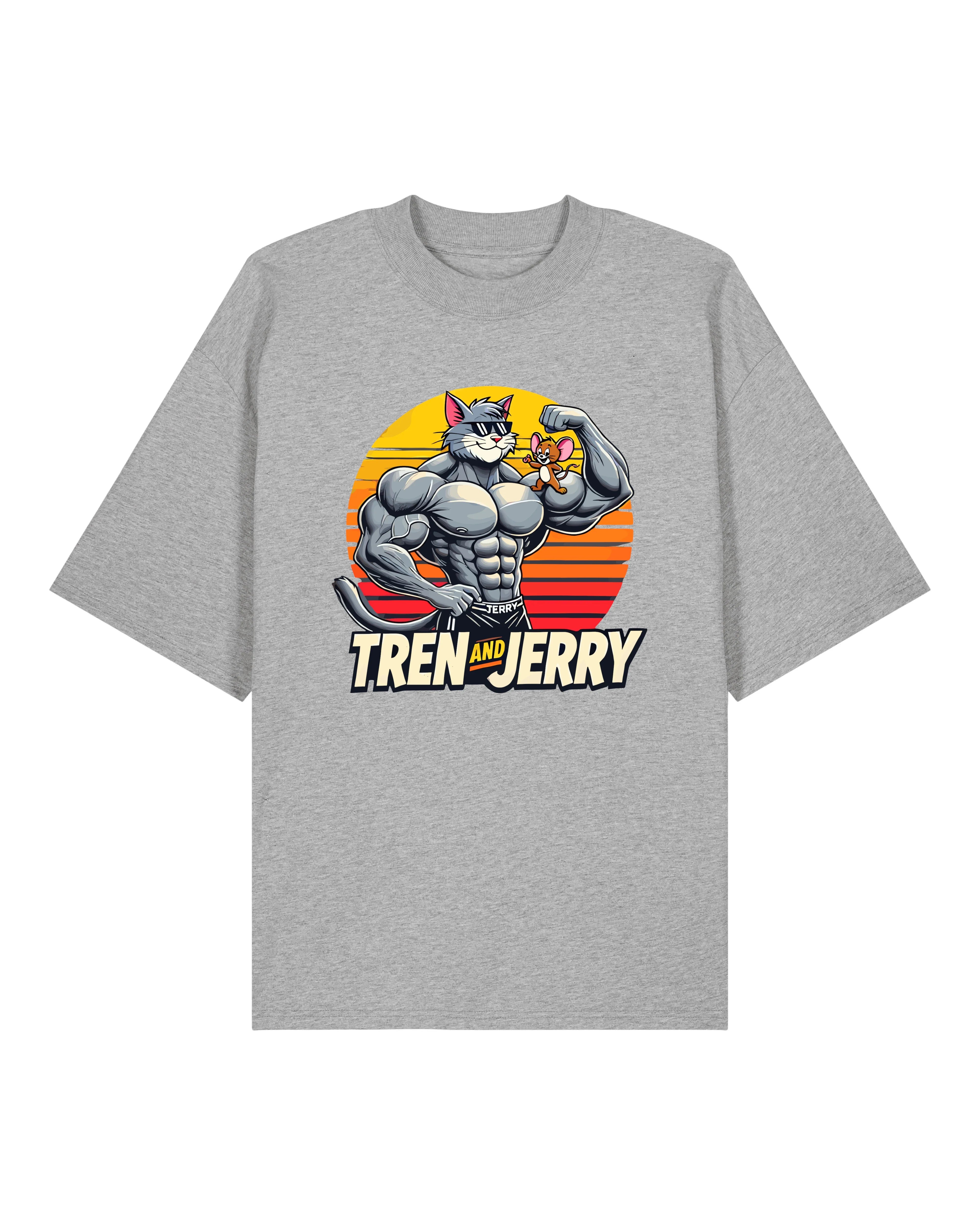 Tren and Jerry Pump Cover Shirt – Lustiges Gym T-Shirt | teelavo