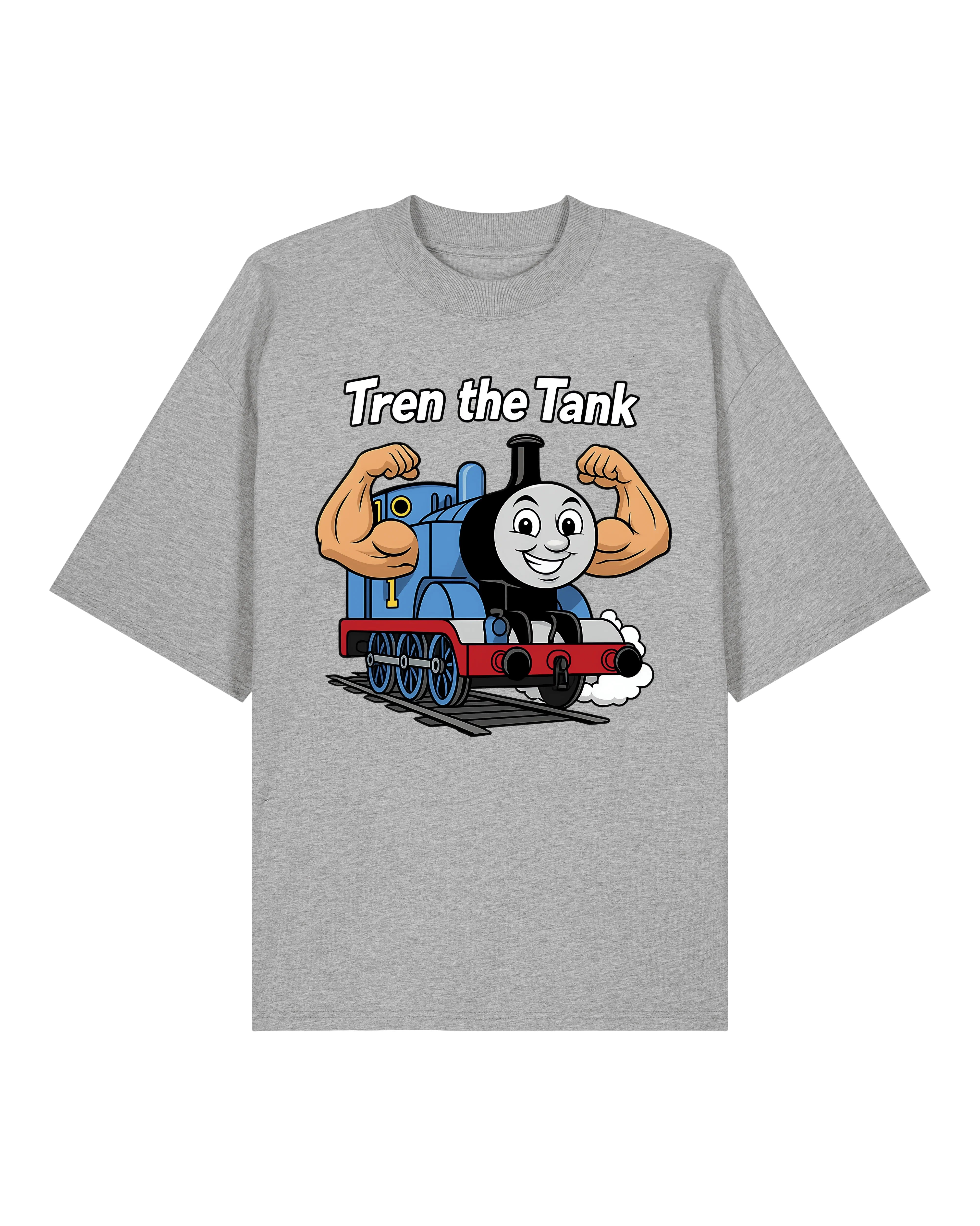 Tren the Tank Pump Cover Shirt – Lustiges Gym T‑Shirt mit Spruch | teelavo