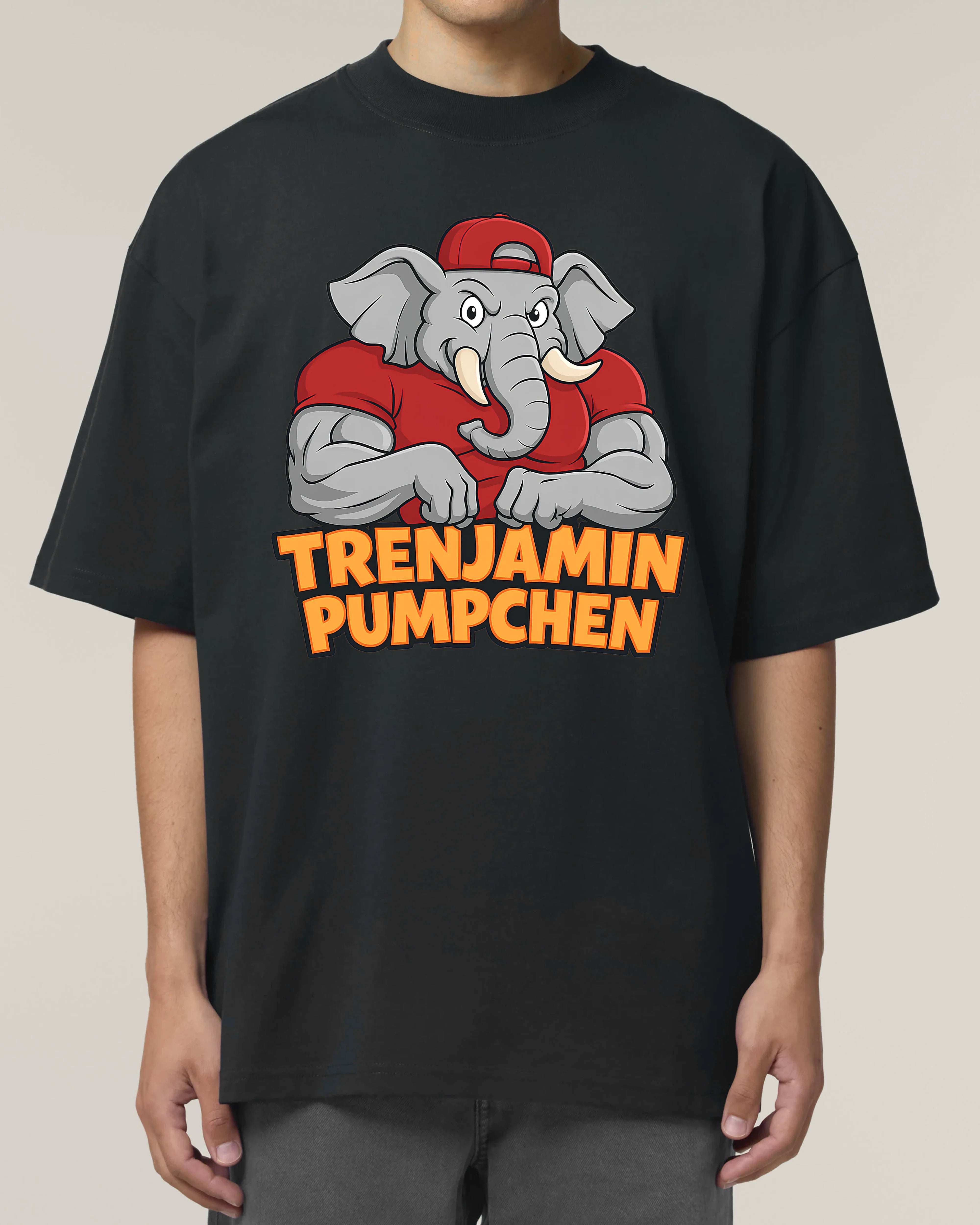Trenjamin Pumpchen Premium Shirt – Lustiges T‑Shirt mit Spruch & Fitness-Vibe | teelavo
