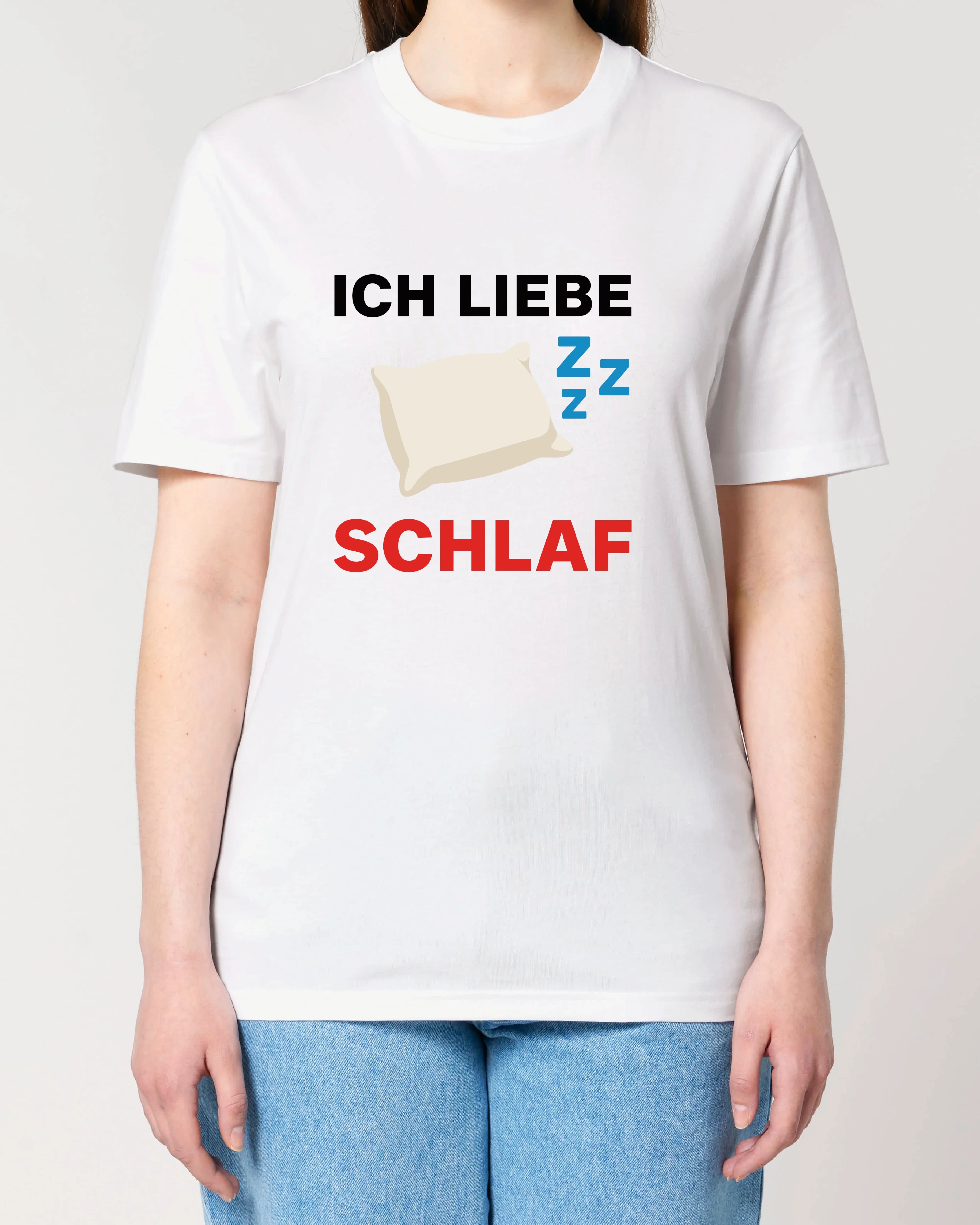 Lustiges Shirt Ich liebe Schlaf Fun T-Shirt | teelavo