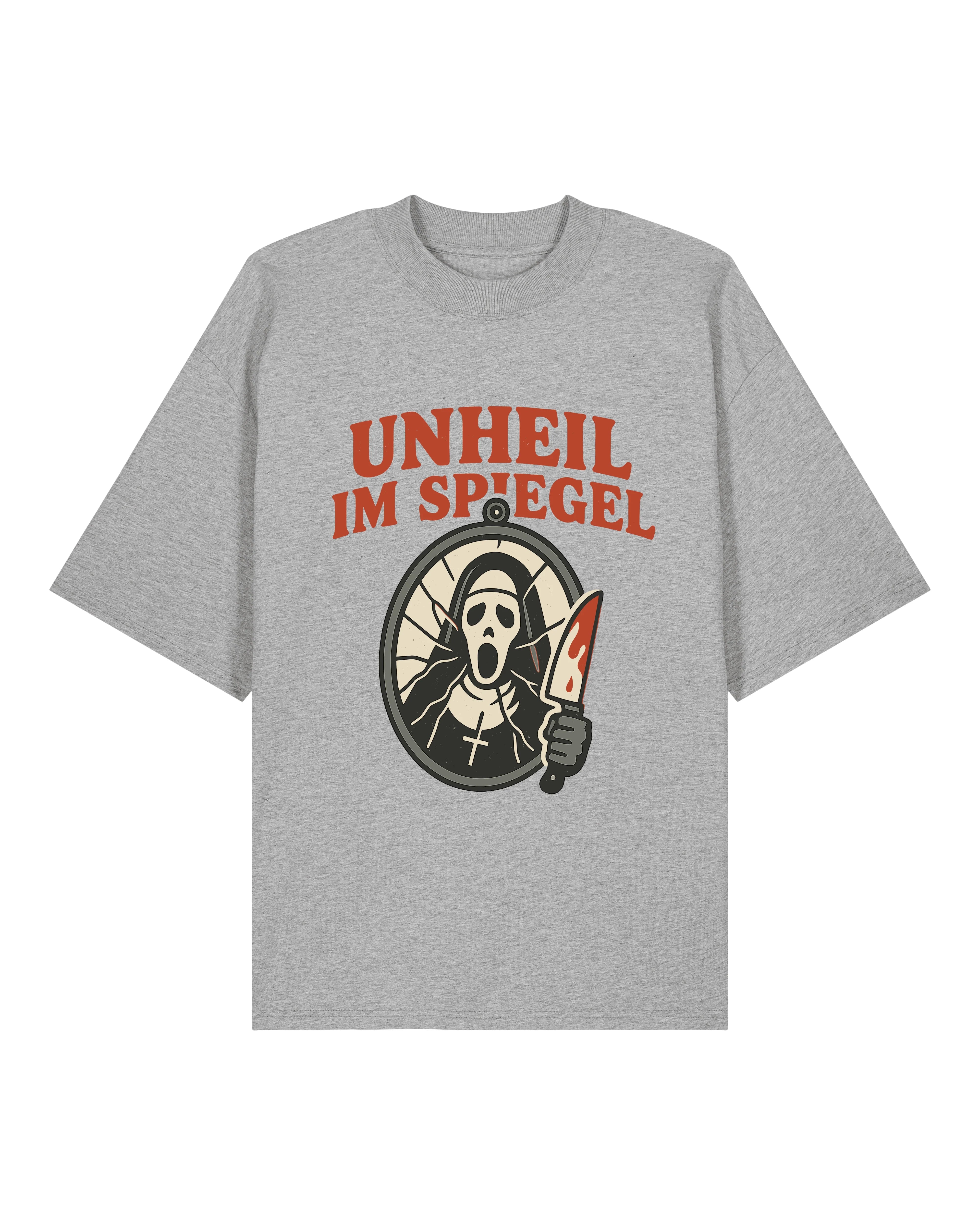 Unheil im Spiegel T-Shirt für Halloween | teelavo