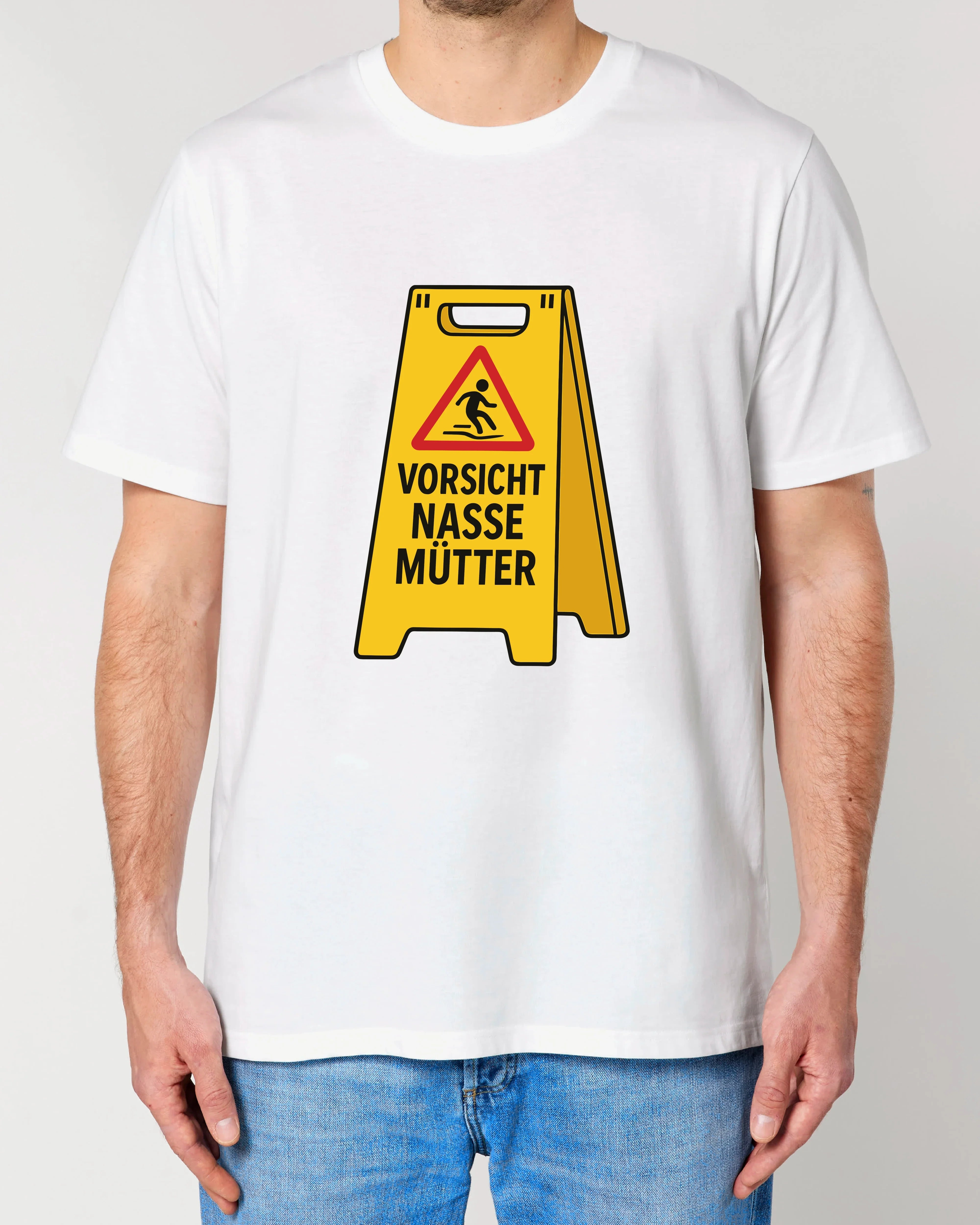 Vorsicht Nasse Mütter - Premium Shirt Unisex