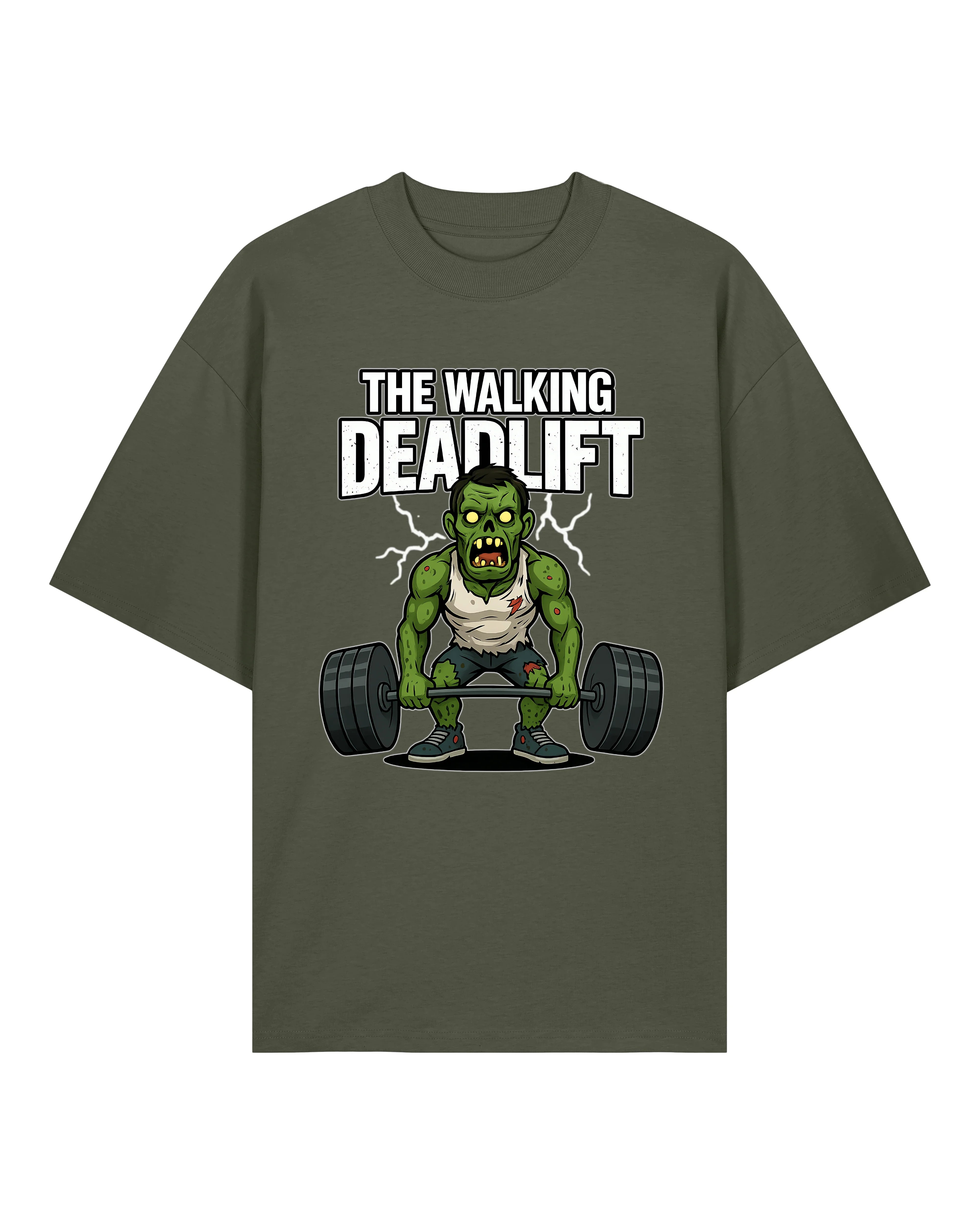 The Walking Deadlift Gym Shirt Oversize Pump Cover | teelavo