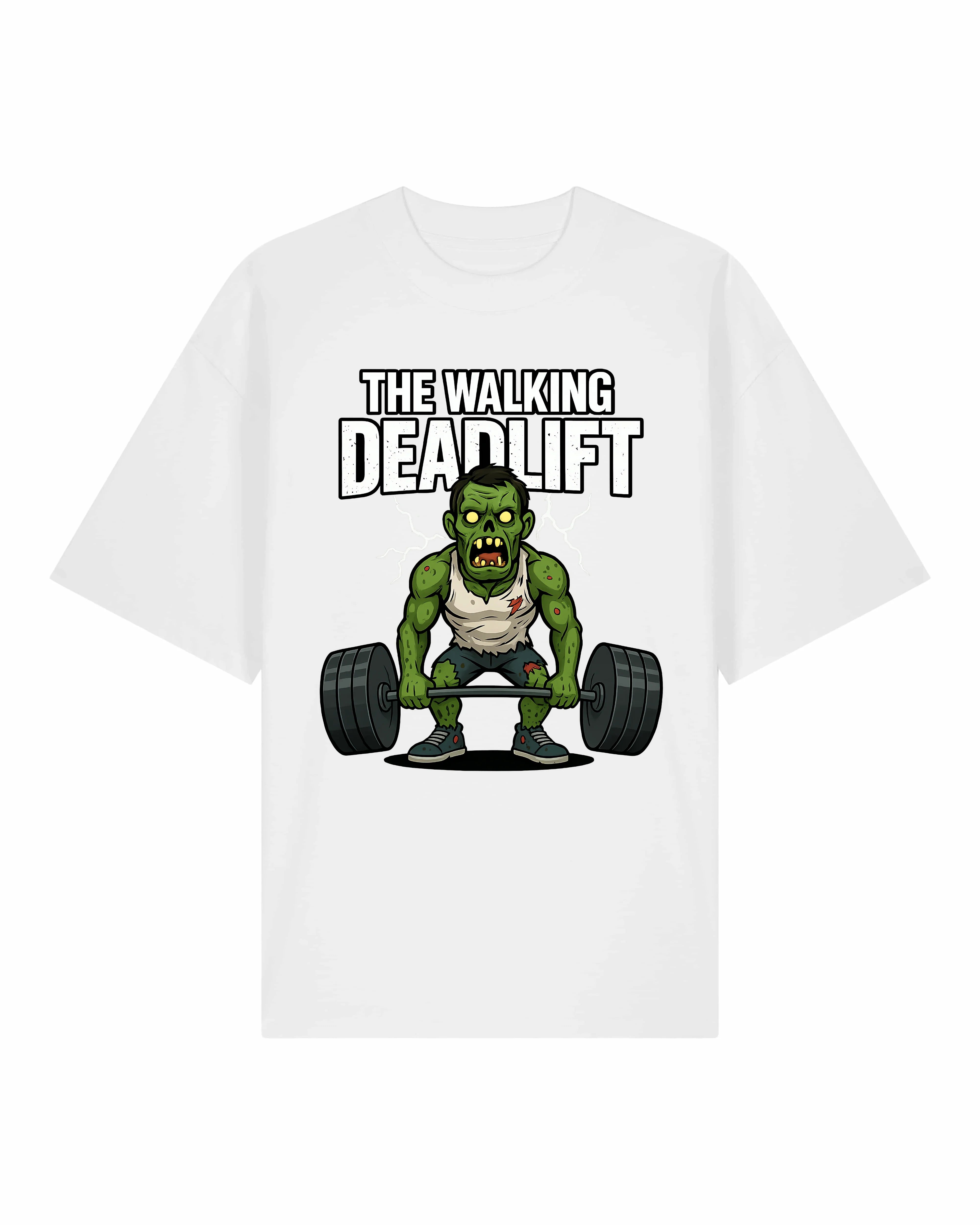 The Walking Deadlift Gym Shirt Oversize Pump Cover | teelavo
