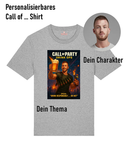 Call of ... Personalisierbar Shirt