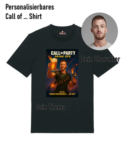 Call of ... Personalisierbar Shirt