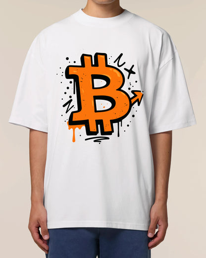 Grafiti Bitcoin - Premium Shirt