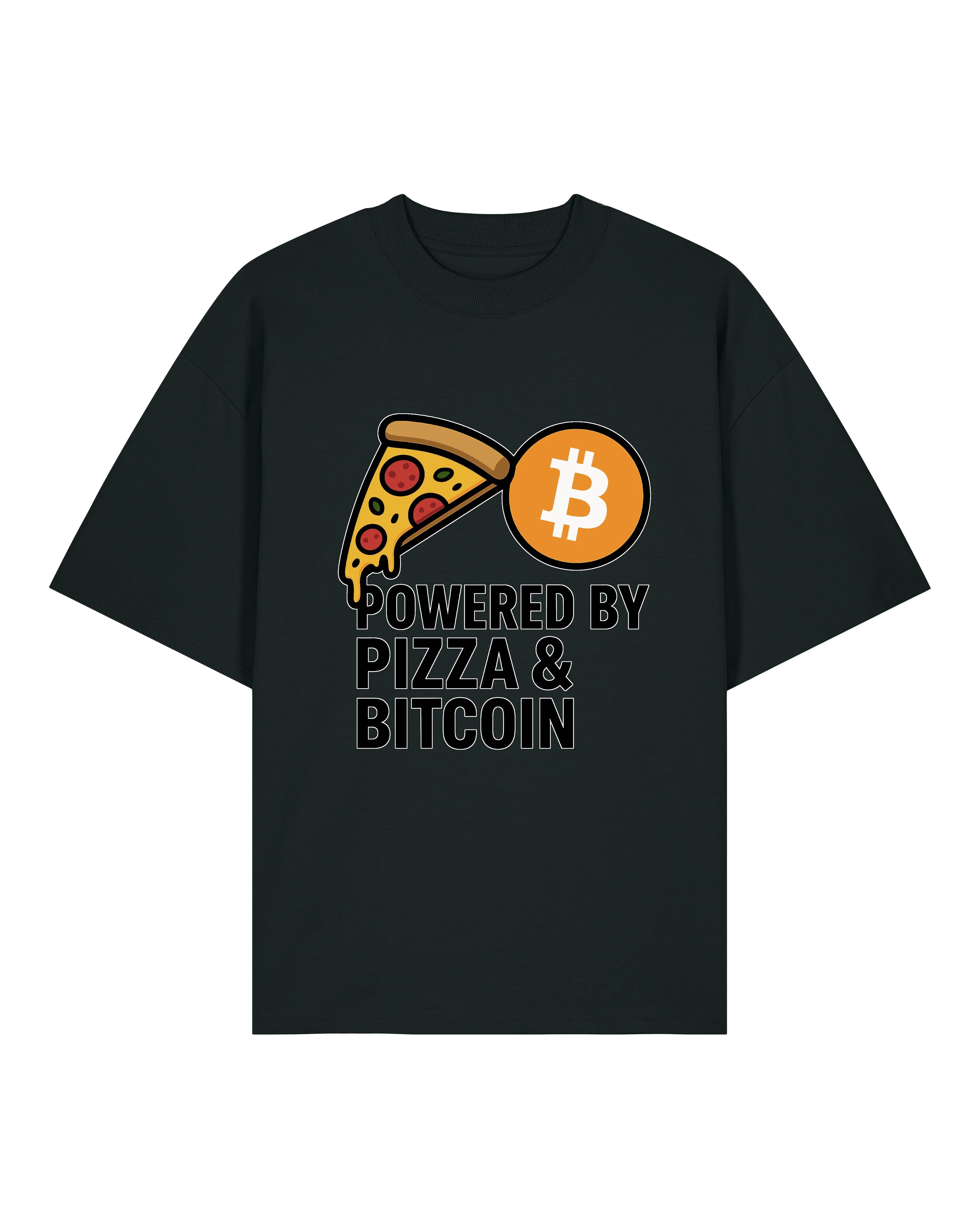 Powered By Pizza & BTC - Premium Shirt