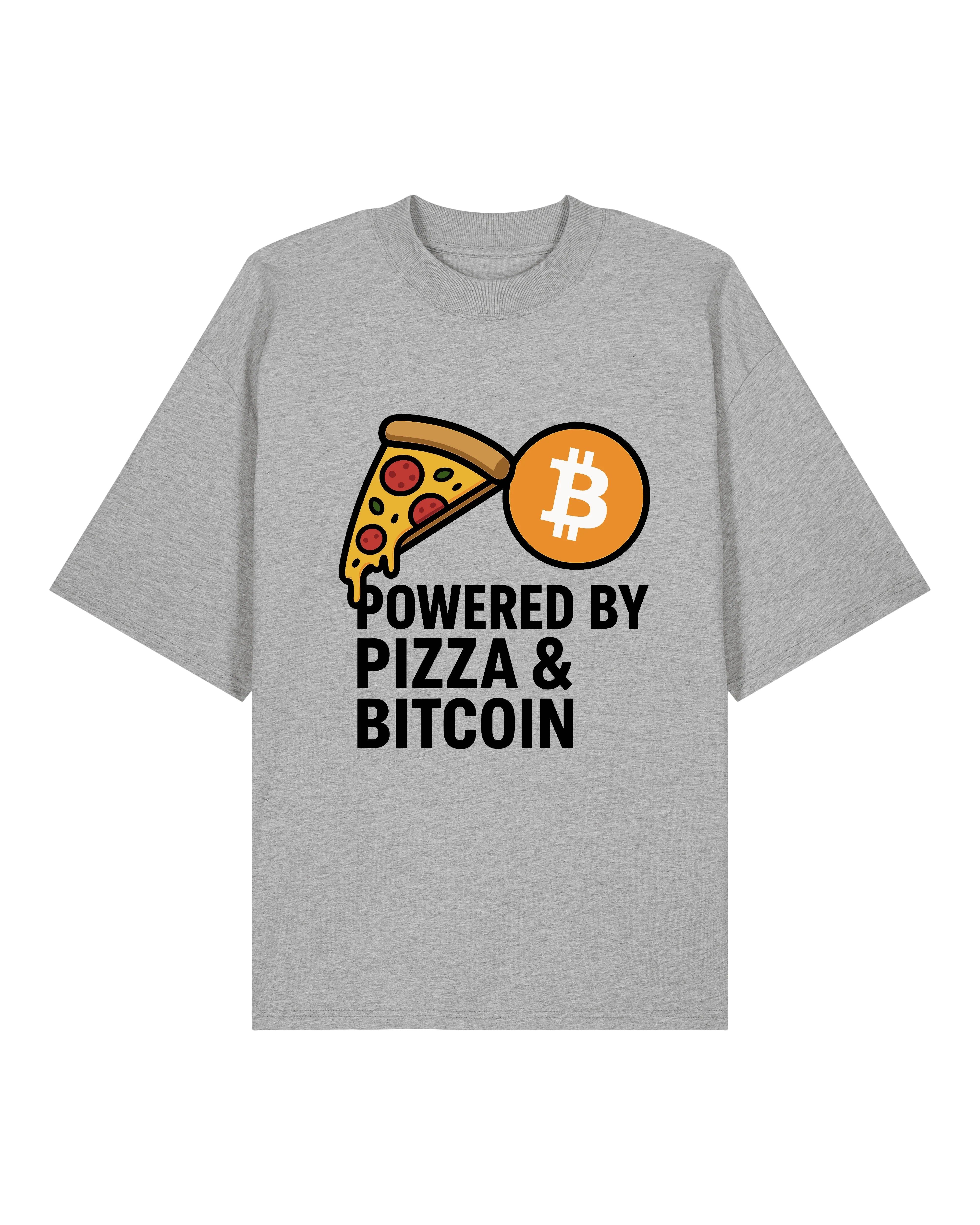Powered By Pizza & BTC - Premium Shirt