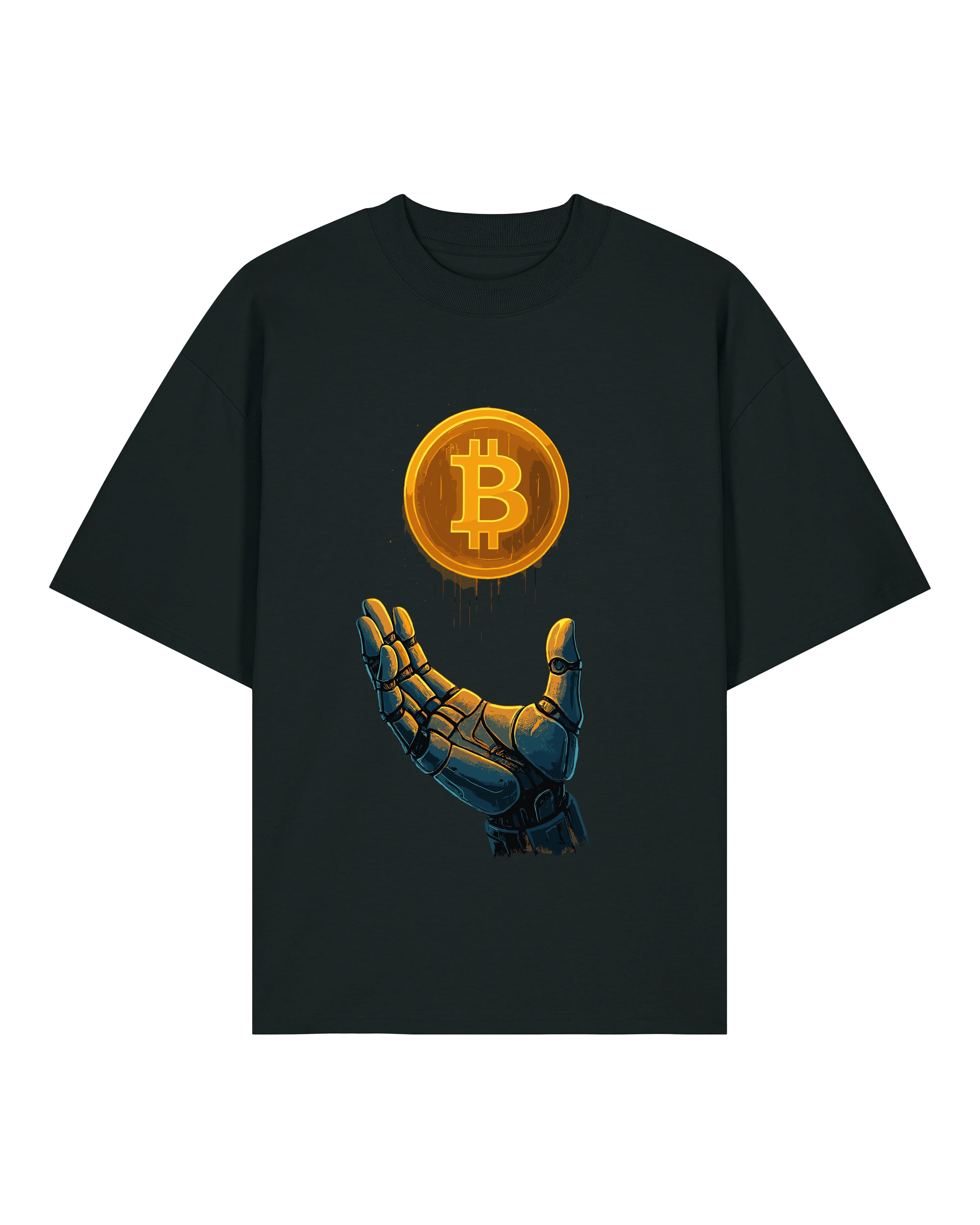 Cyber Hand Bitcoin - Premium Shirt