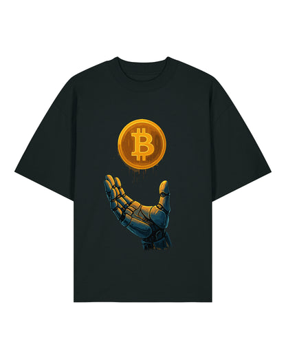 Cyber Hand Bitcoin - Premium Shirt