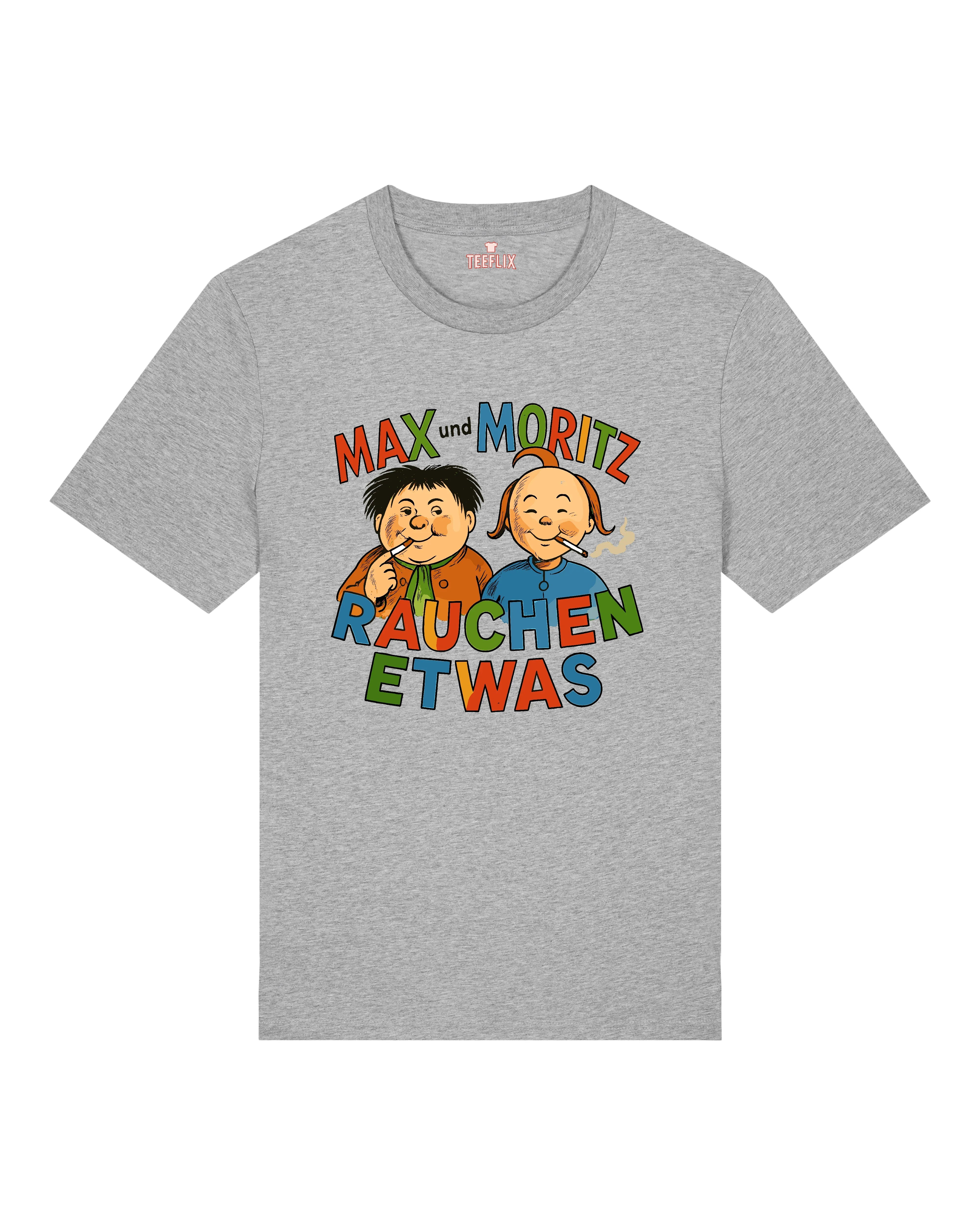 Max und Moritz Rauchen etwas - Premium Shirt Unisex