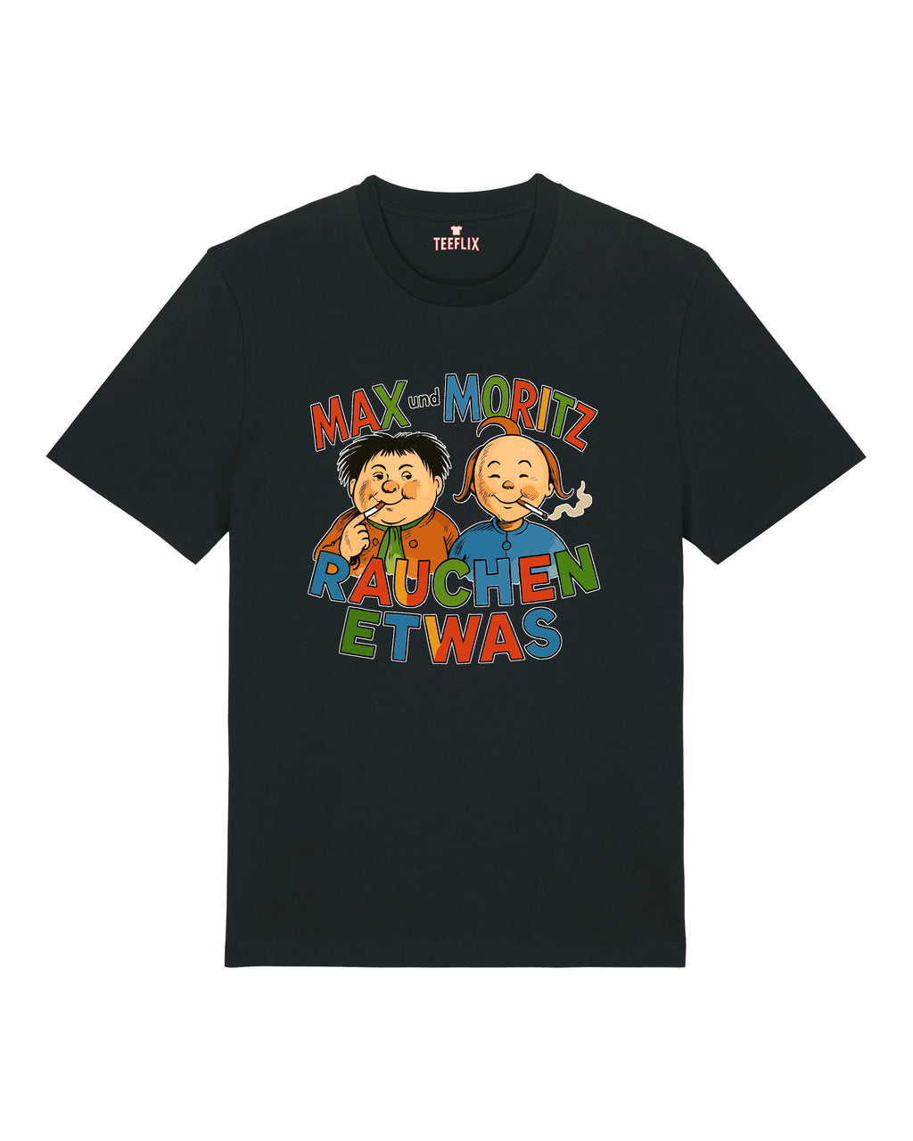Max und Moritz Rauchen etwas - Premium Shirt Unisex