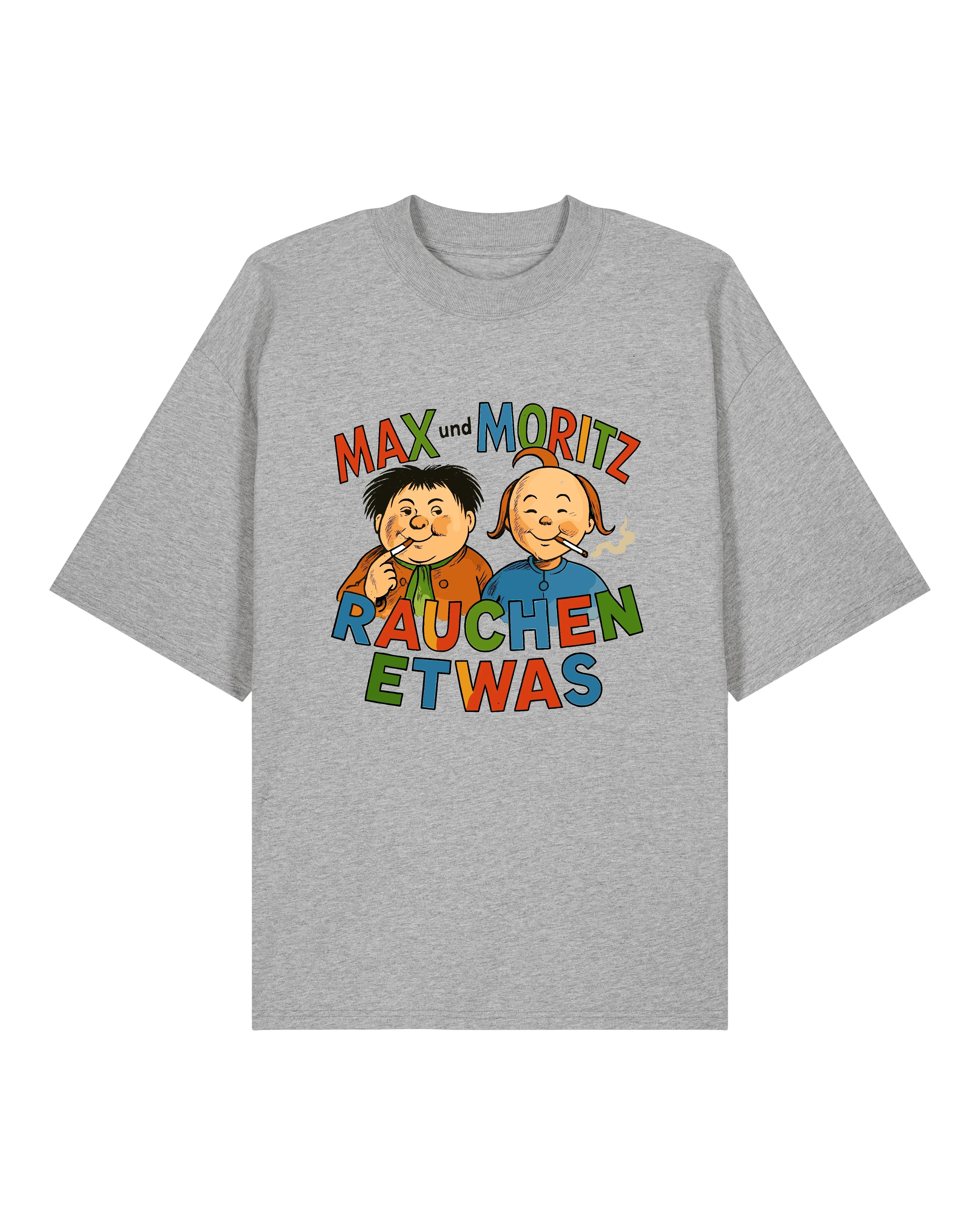 Max und Moritz Rauchen etwas - Premium Shirt Unisex